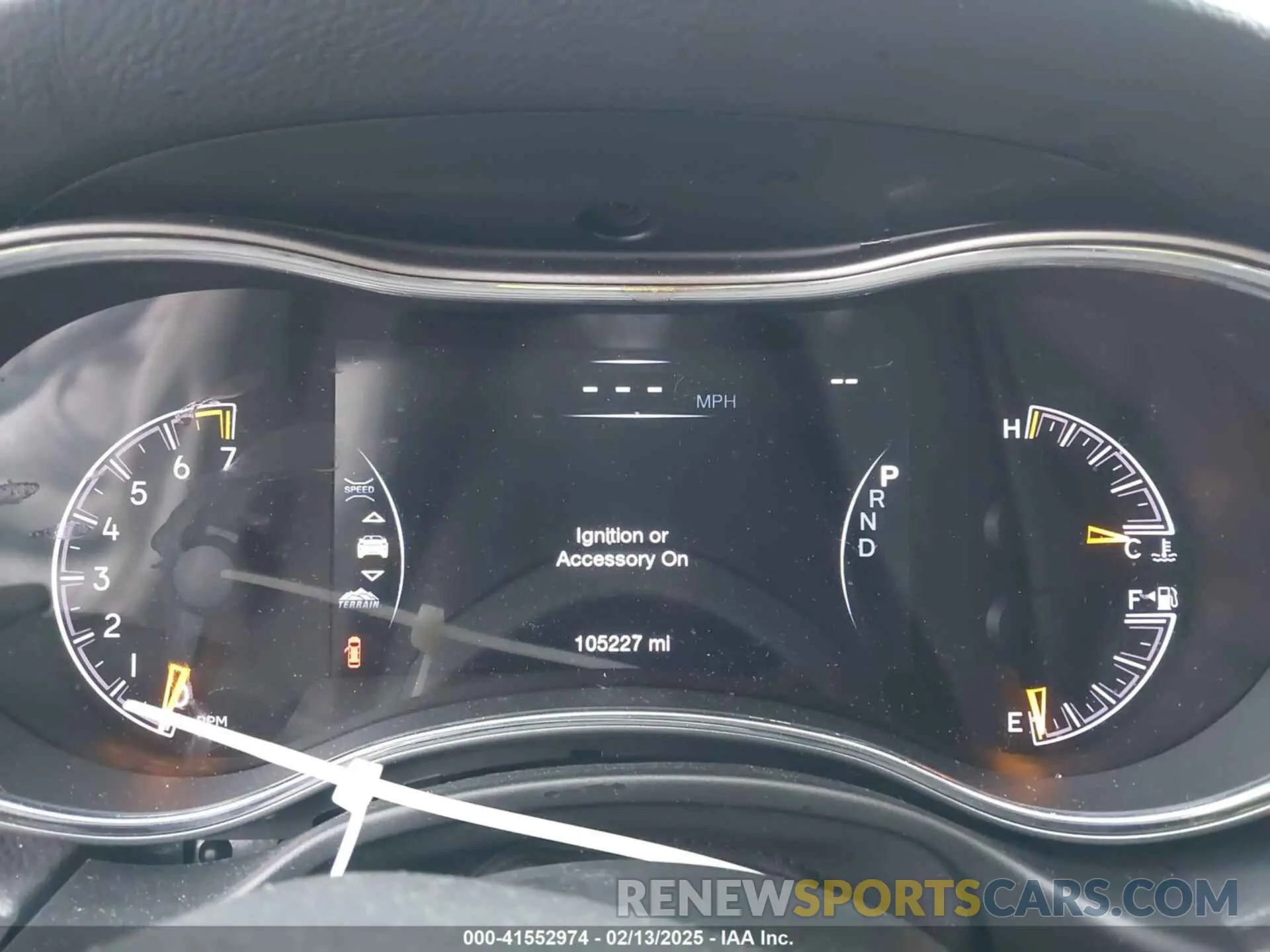 7 Photograph of a damaged car 1C4RJFBG6KC540469 JEEP GRAND CHEROKEE 2019