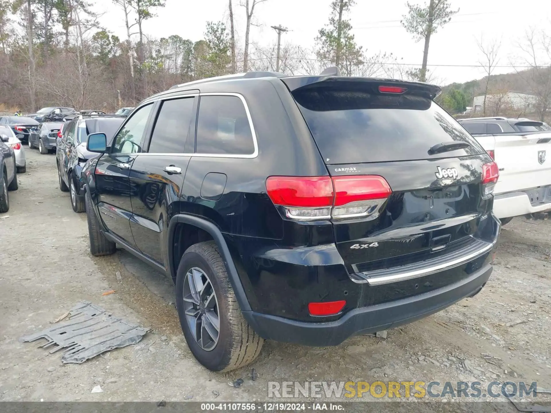 3 Photograph of a damaged car 1C4RJFBG6KC595407 JEEP GRAND CHEROKEE 2019