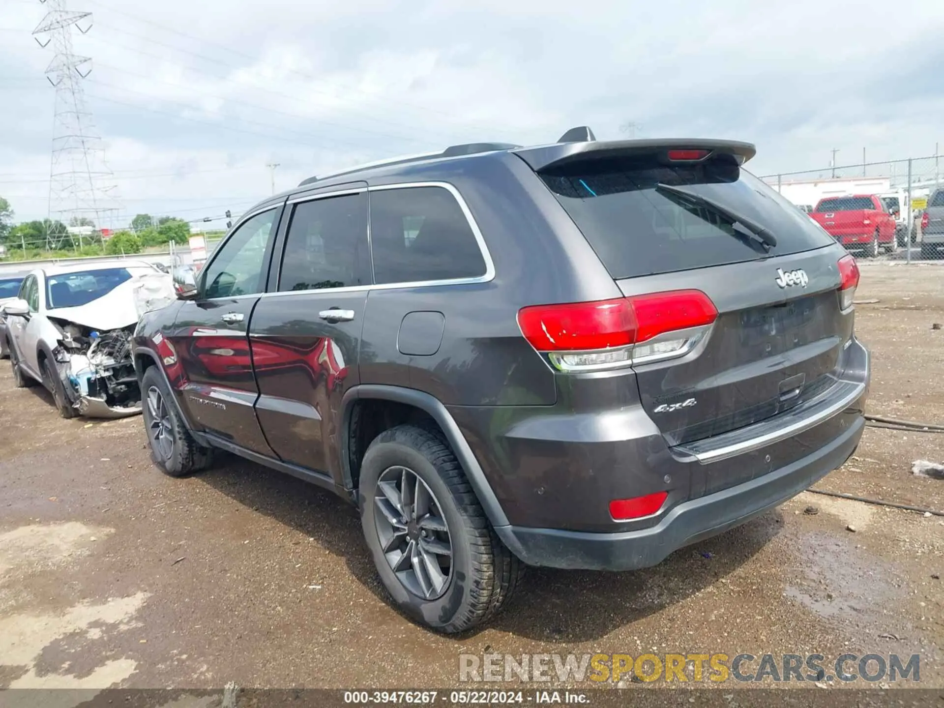 3 Photograph of a damaged car 1C4RJFBG7KC601845 JEEP GRAND CHEROKEE 2019
