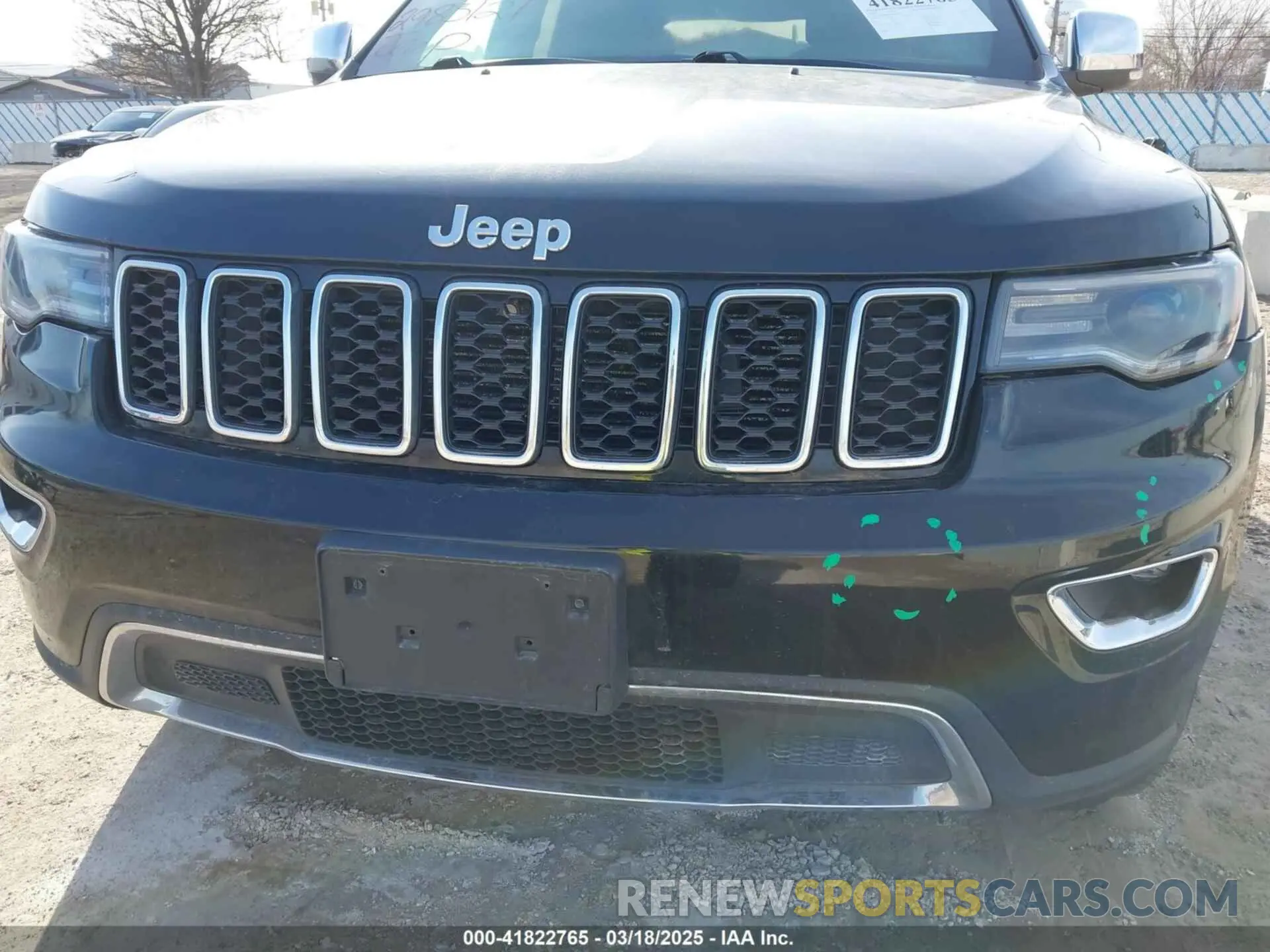 22 Photograph of a damaged car 1C4RJFBG7KC782834 JEEP GRAND CHEROKEE 2019