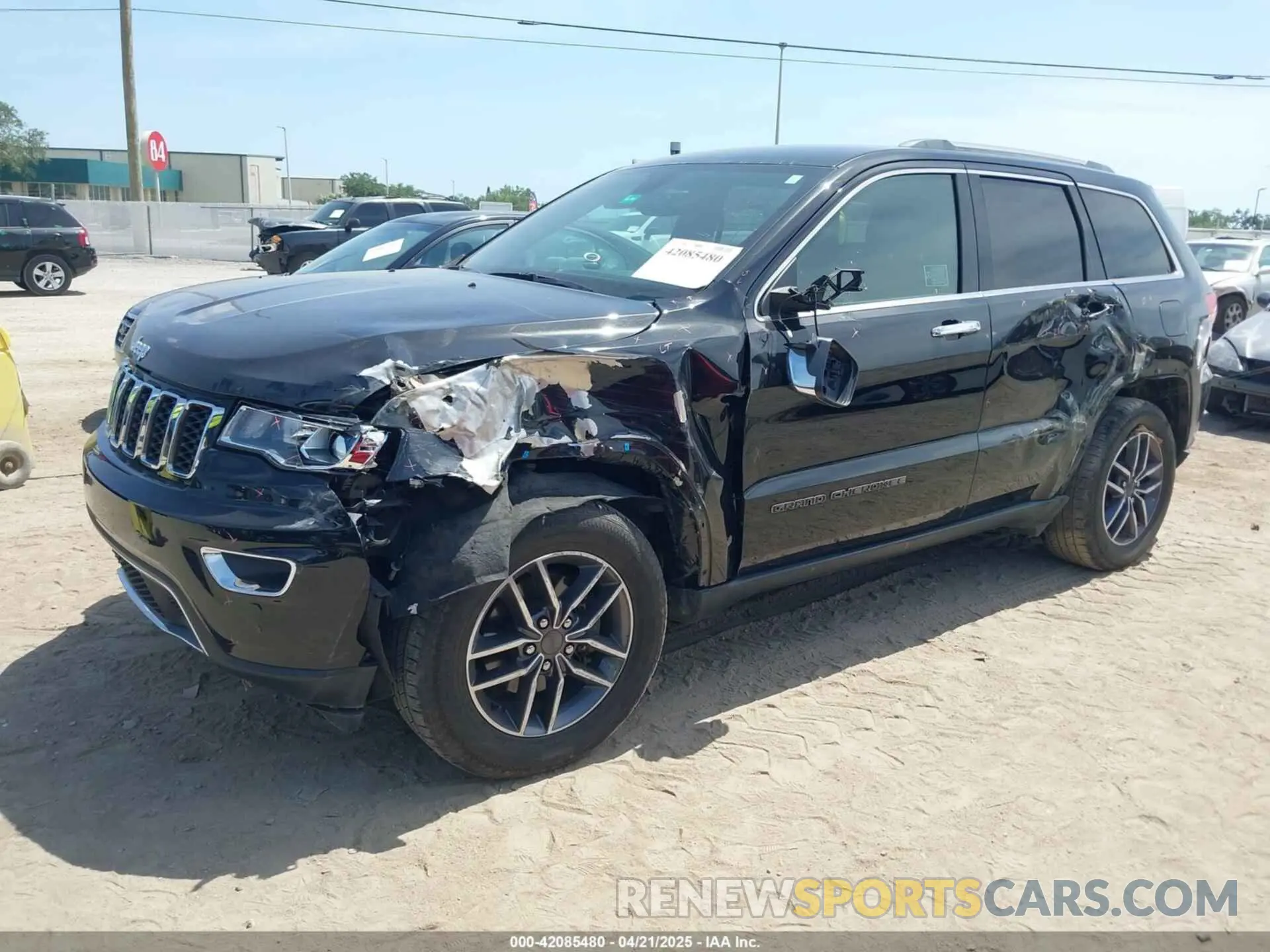 2 Photograph of a damaged car 1C4RJFBG9KC831953 JEEP GRAND CHEROKEE 2019