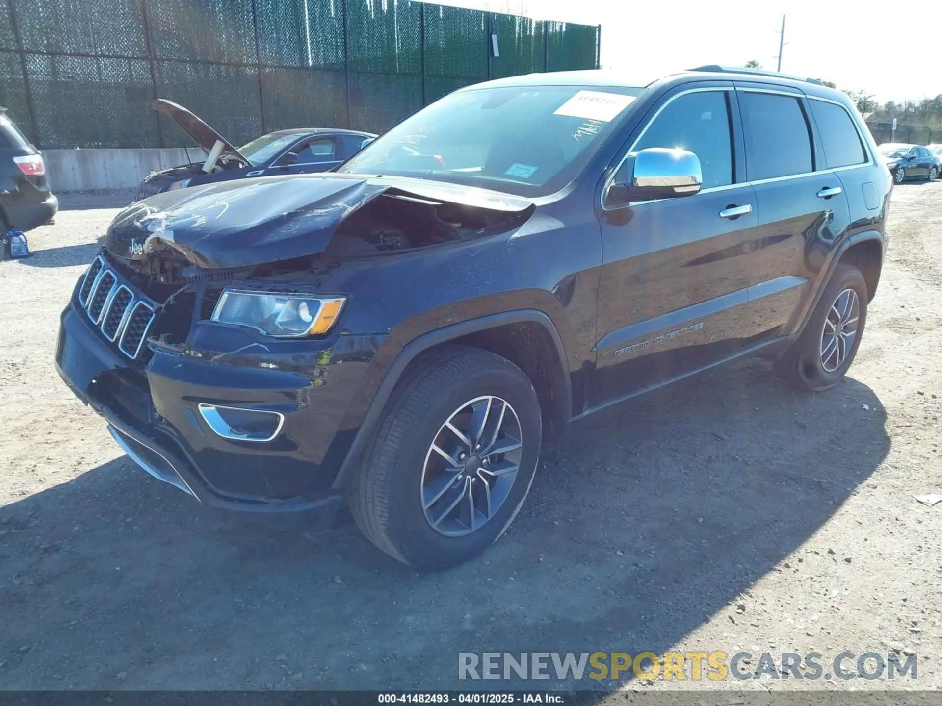 2 Photograph of a damaged car 1C4RJFBGXKC667340 JEEP GRAND CHEROKEE 2019