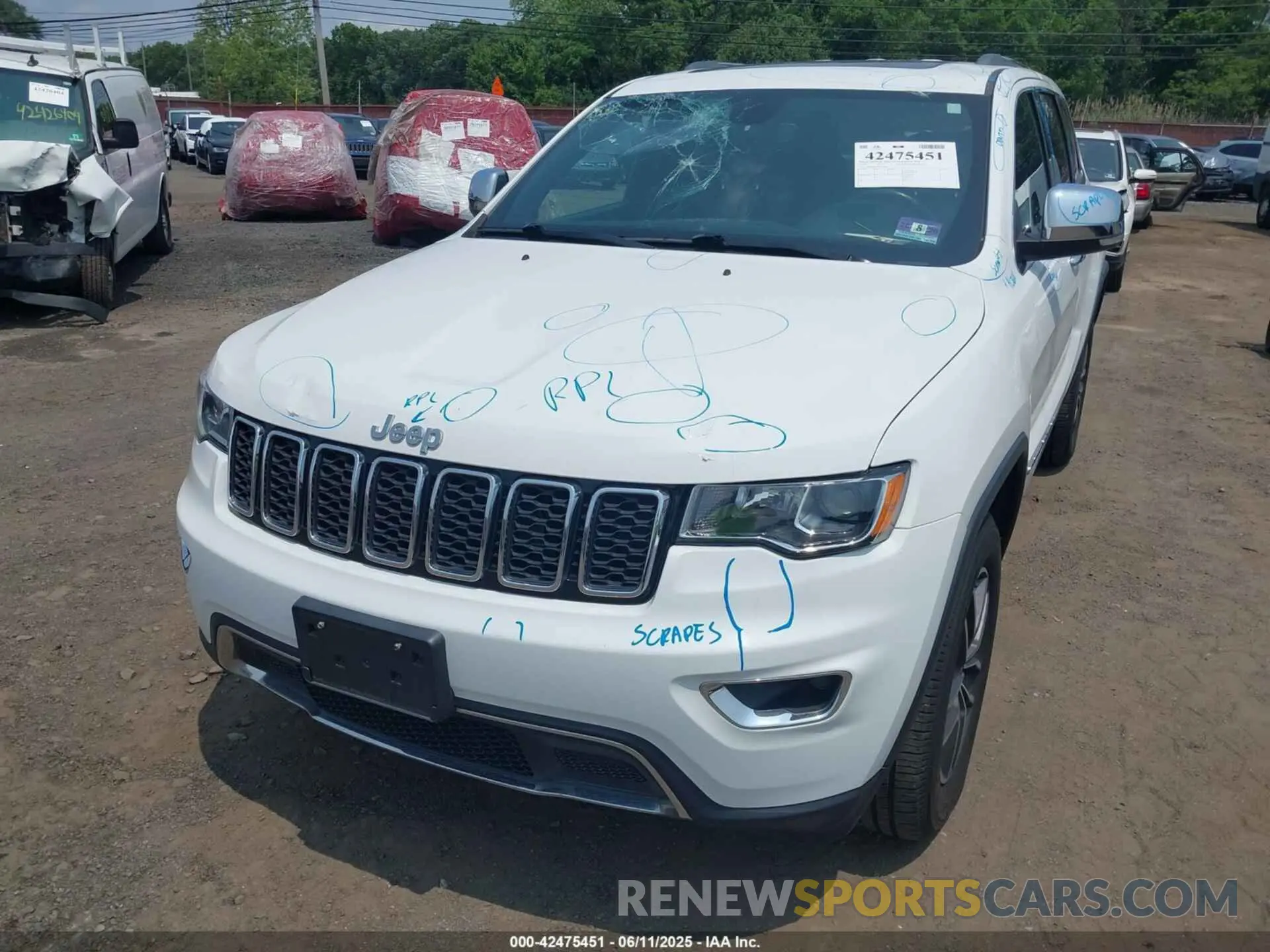 6 Photograph of a damaged car 1C4RJFBGXKC854304 JEEP GRAND CHEROKEE 2019