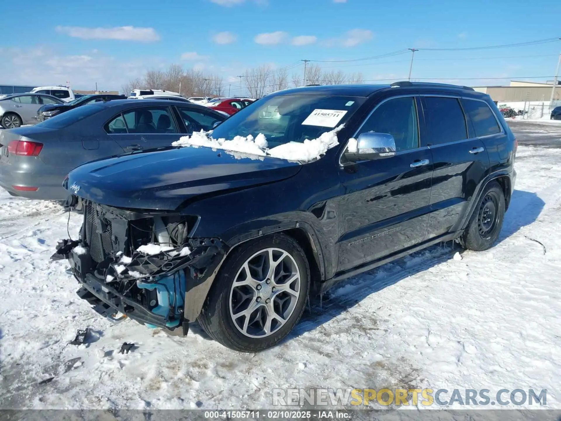 2 Photograph of a damaged car 1C4RJFCG4KC583691 JEEP GRAND CHEROKEE 2019