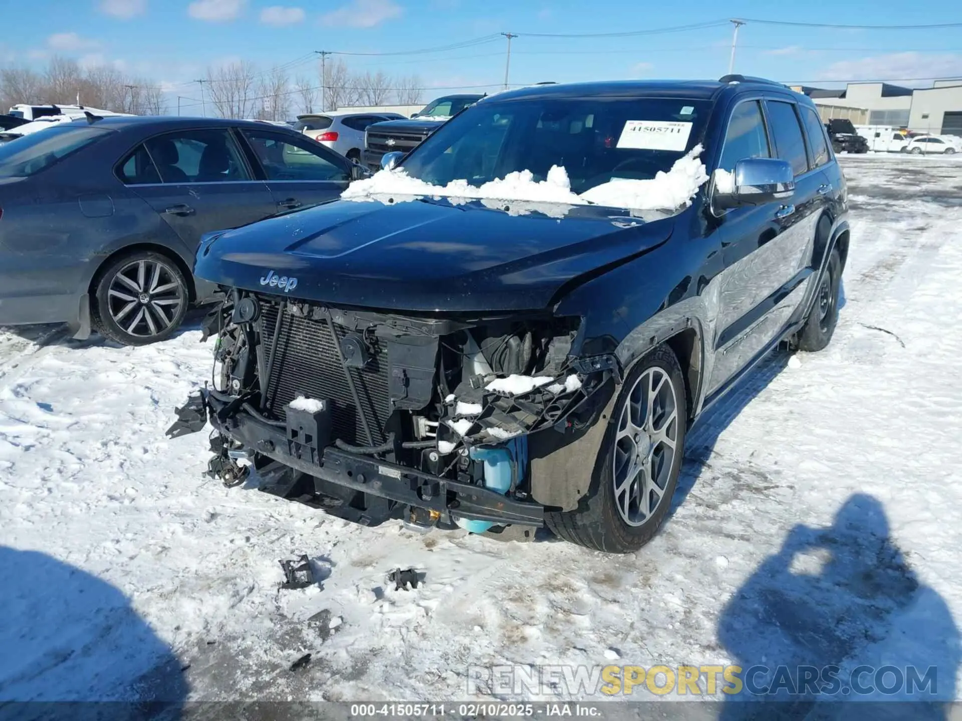 6 Photograph of a damaged car 1C4RJFCG4KC583691 JEEP GRAND CHEROKEE 2019