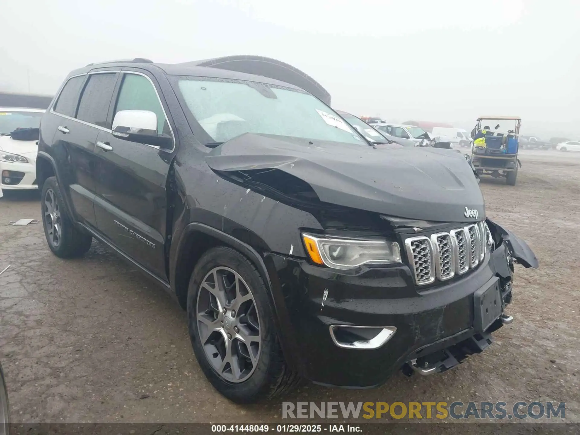 1 Photograph of a damaged car 1C4RJFCT9KC687767 JEEP GRAND CHEROKEE 2019