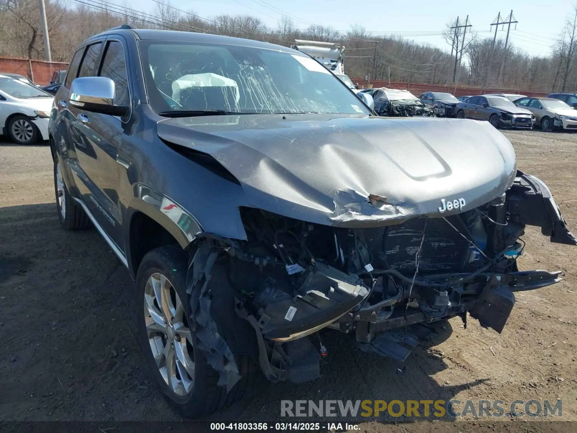 6 Photograph of a damaged car 1C4RJFJG1KC637757 JEEP GRAND CHEROKEE 2019