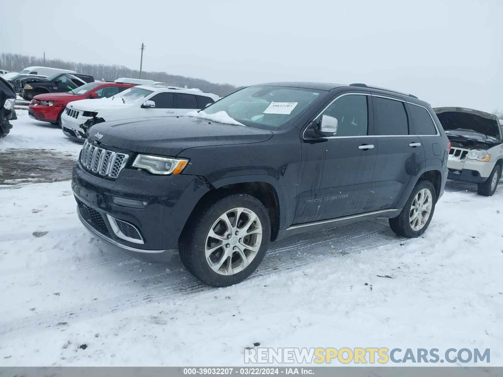 2 Photograph of a damaged car 1C4RJFJT9KC552212 JEEP GRAND CHEROKEE 2019