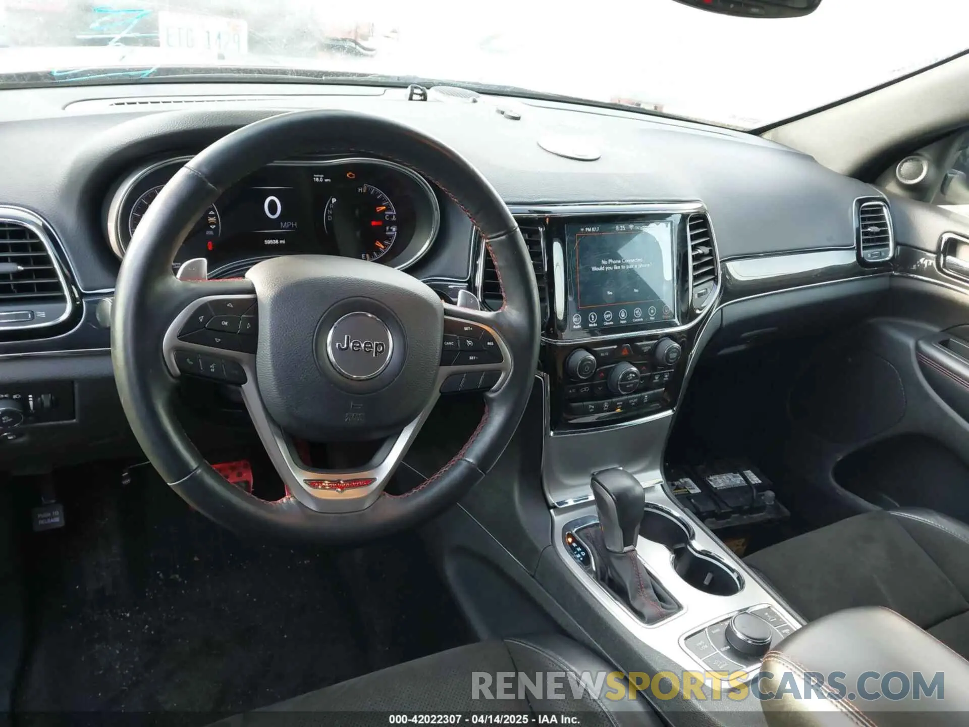 14 Photograph of a damaged car 1C4RJFLG3KC590342 JEEP GRAND CHEROKEE 2019