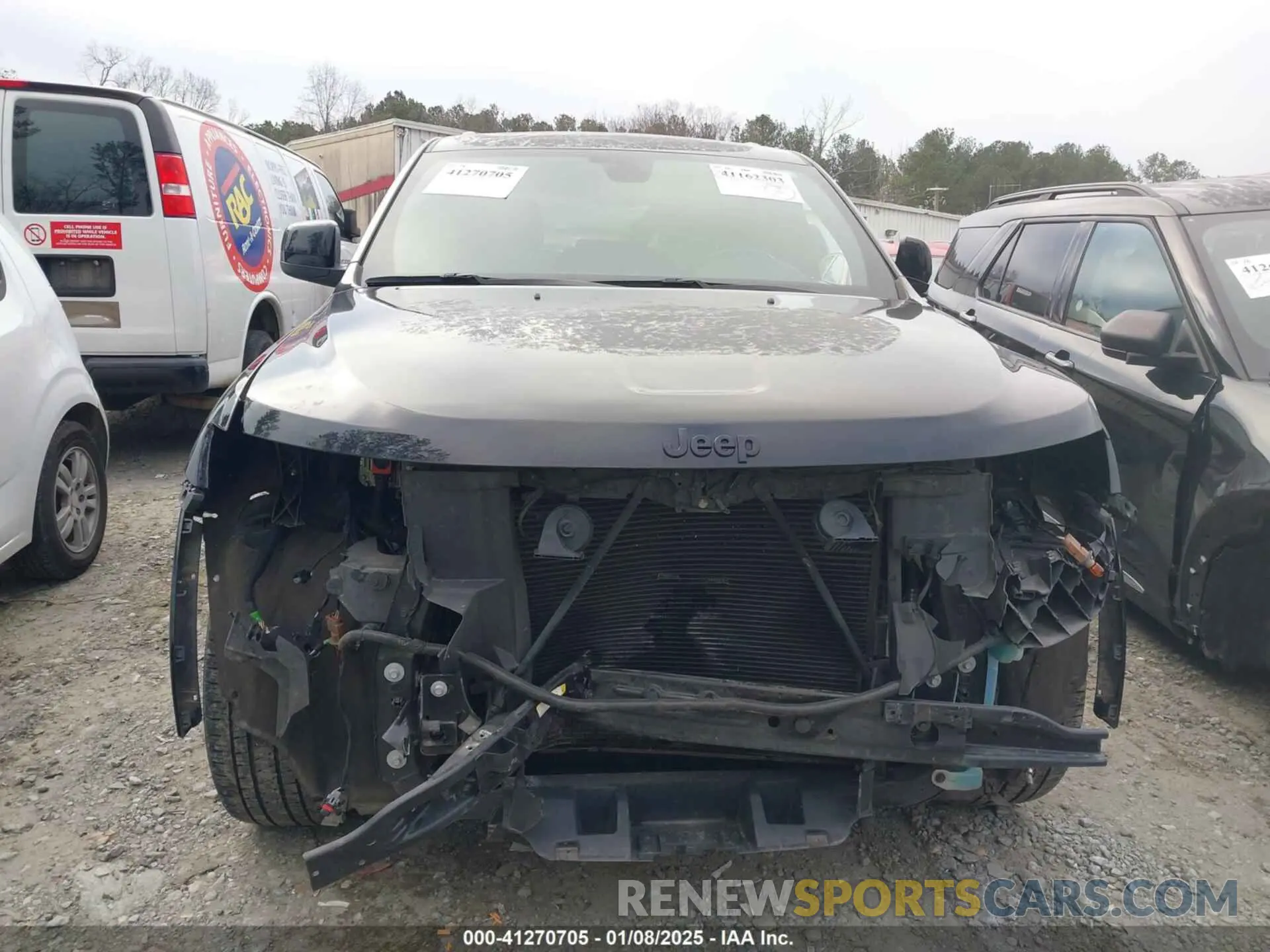 12 Photograph of a damaged car 1C4RJEAG0LC244876 JEEP GRAND CHEROKEE 2020