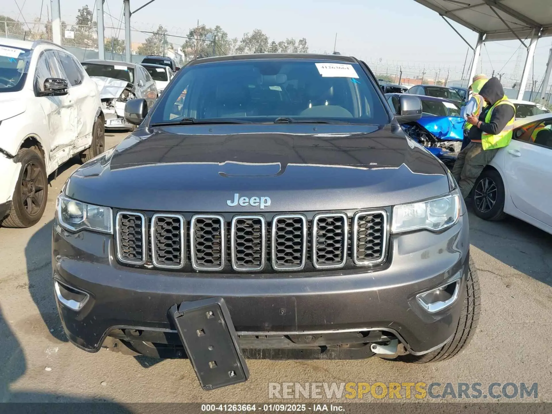 11 Photograph of a damaged car 1C4RJEAG1LC106098 JEEP GRAND CHEROKEE 2020