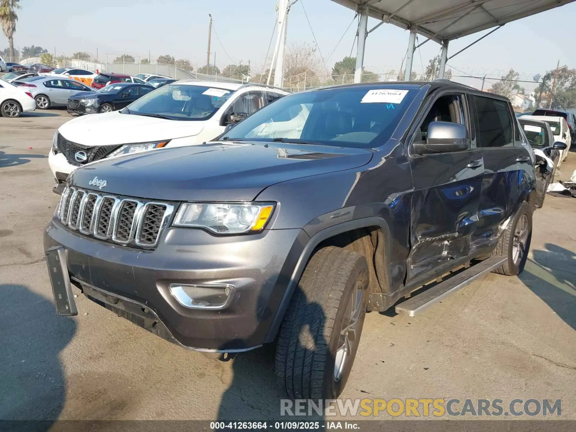 2 Photograph of a damaged car 1C4RJEAG1LC106098 JEEP GRAND CHEROKEE 2020