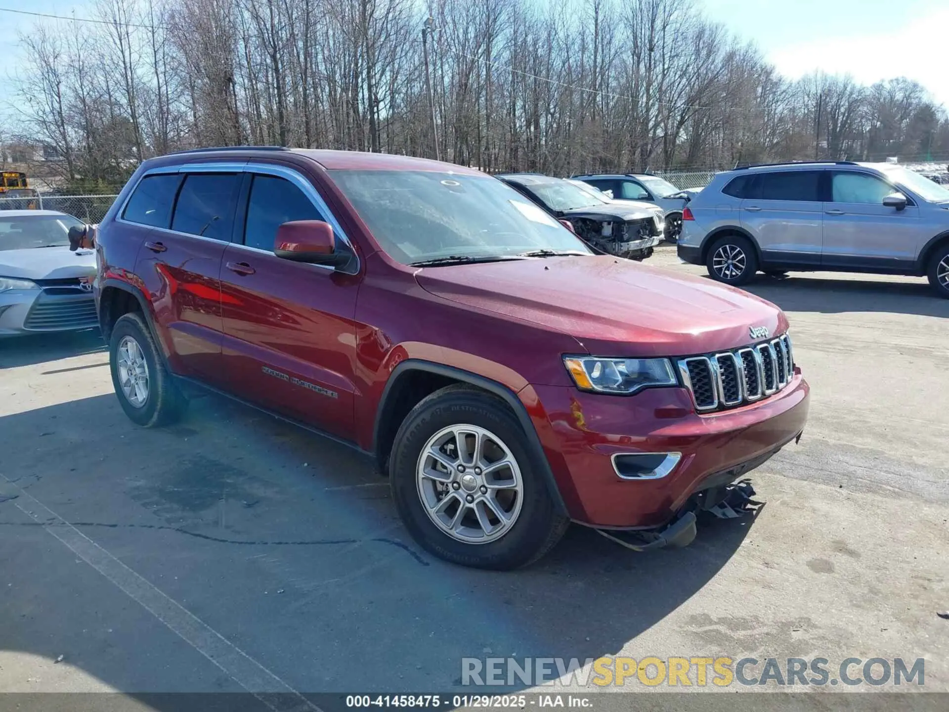 1 Photograph of a damaged car 1C4RJEAG2LC154547 JEEP GRAND CHEROKEE 2020