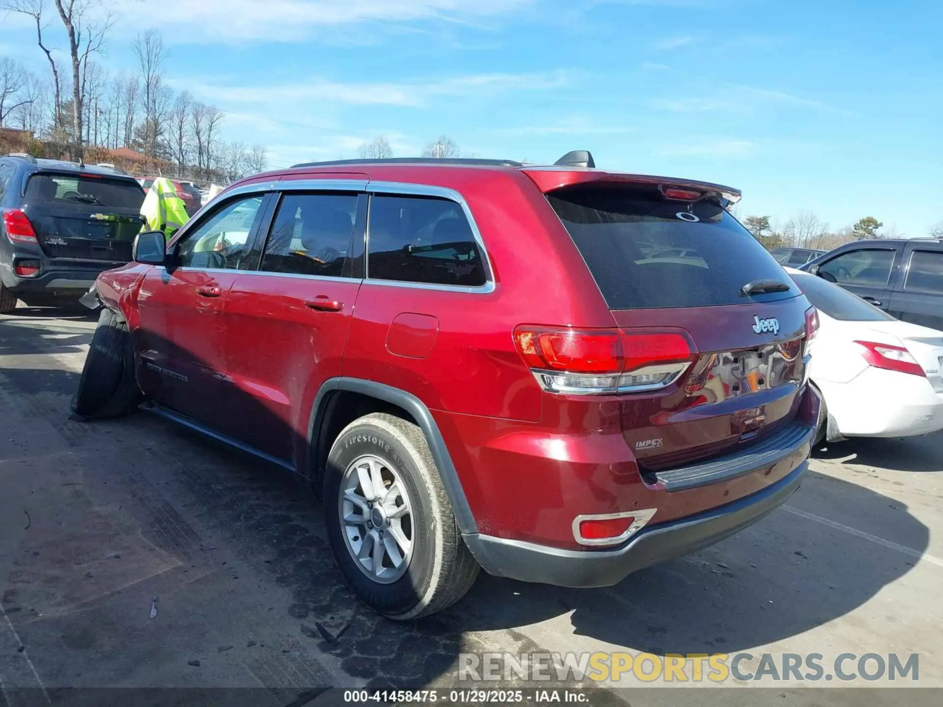 3 Photograph of a damaged car 1C4RJEAG2LC154547 JEEP GRAND CHEROKEE 2020