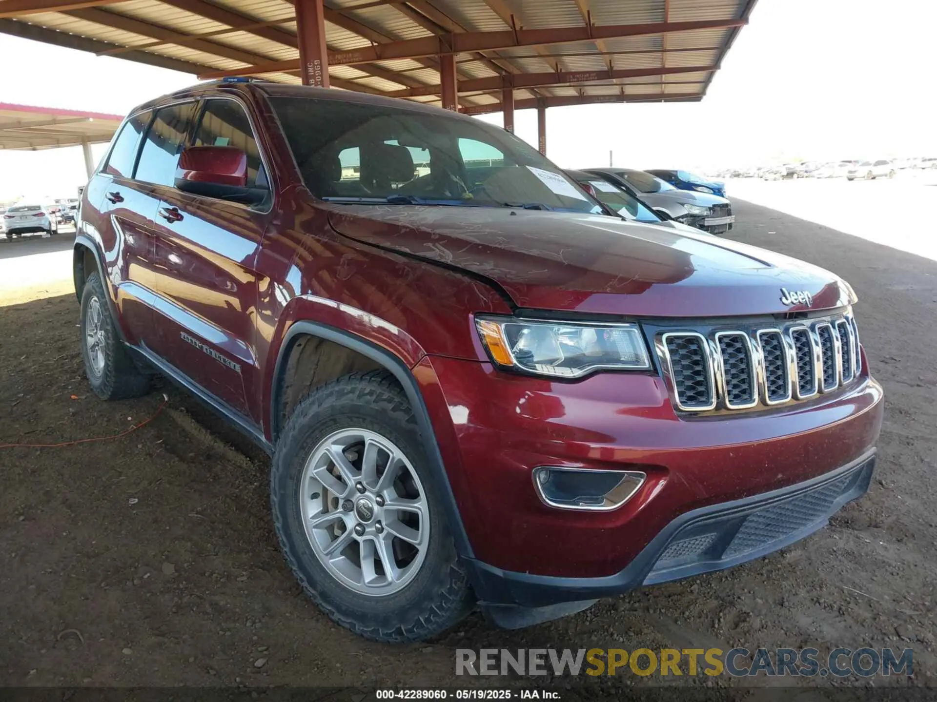 1 Photograph of a damaged car 1C4RJEAG2LC202337 JEEP GRAND CHEROKEE 2020