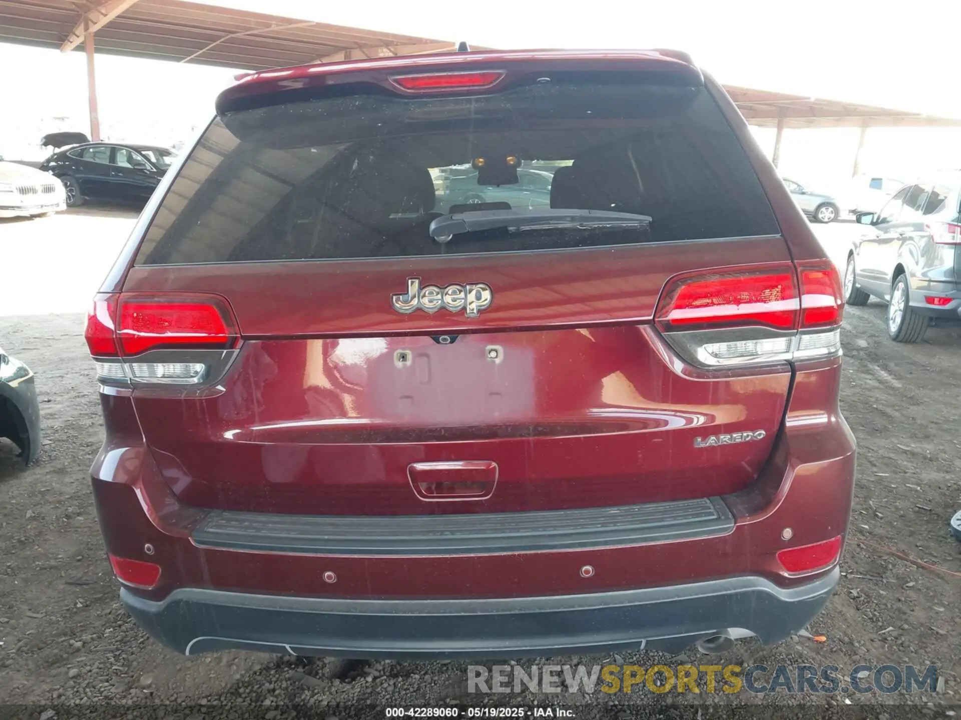 15 Photograph of a damaged car 1C4RJEAG2LC202337 JEEP GRAND CHEROKEE 2020