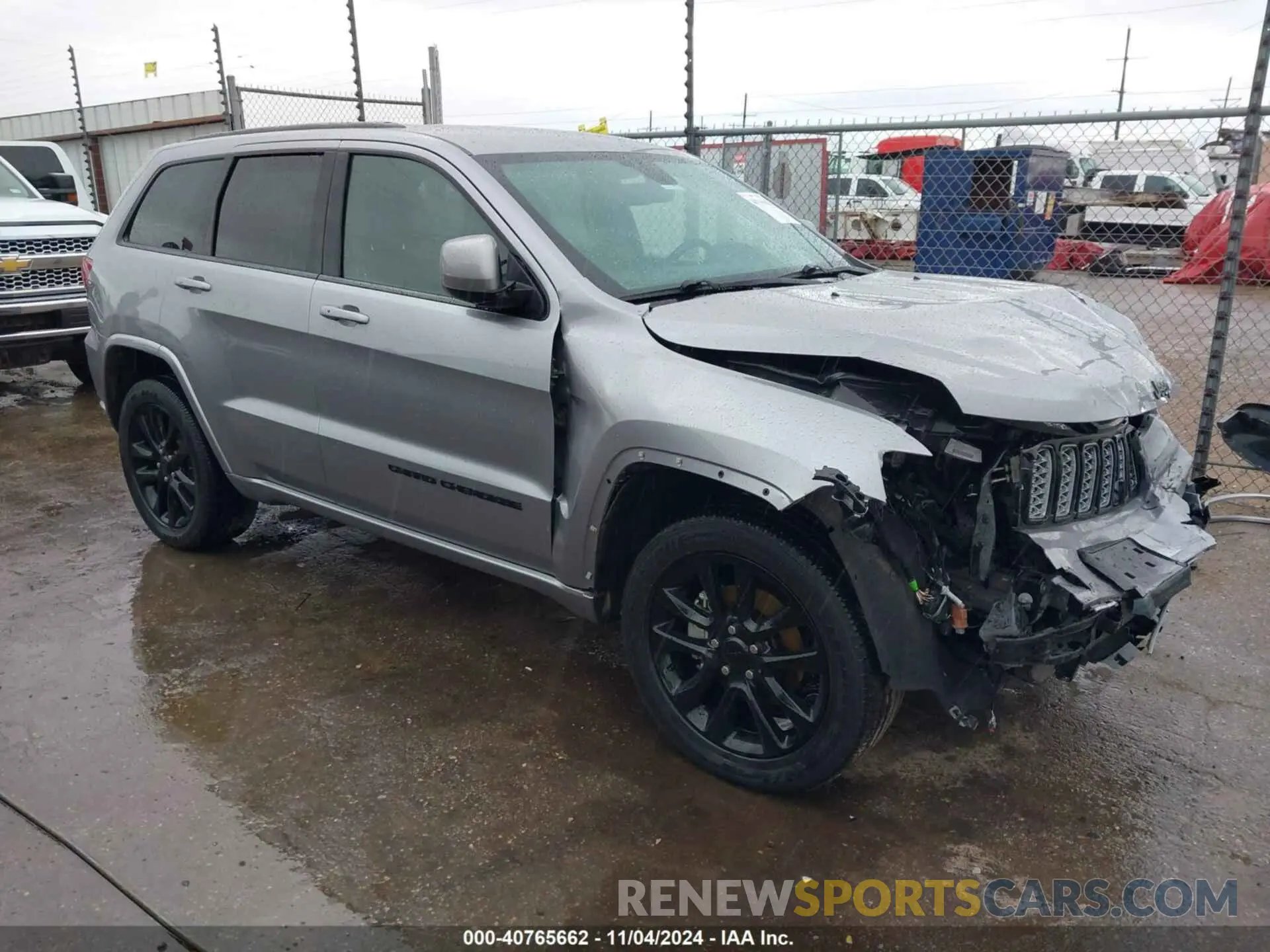 1 Photograph of a damaged car 1C4RJEAG2LC392060 JEEP GRAND CHEROKEE 2020
