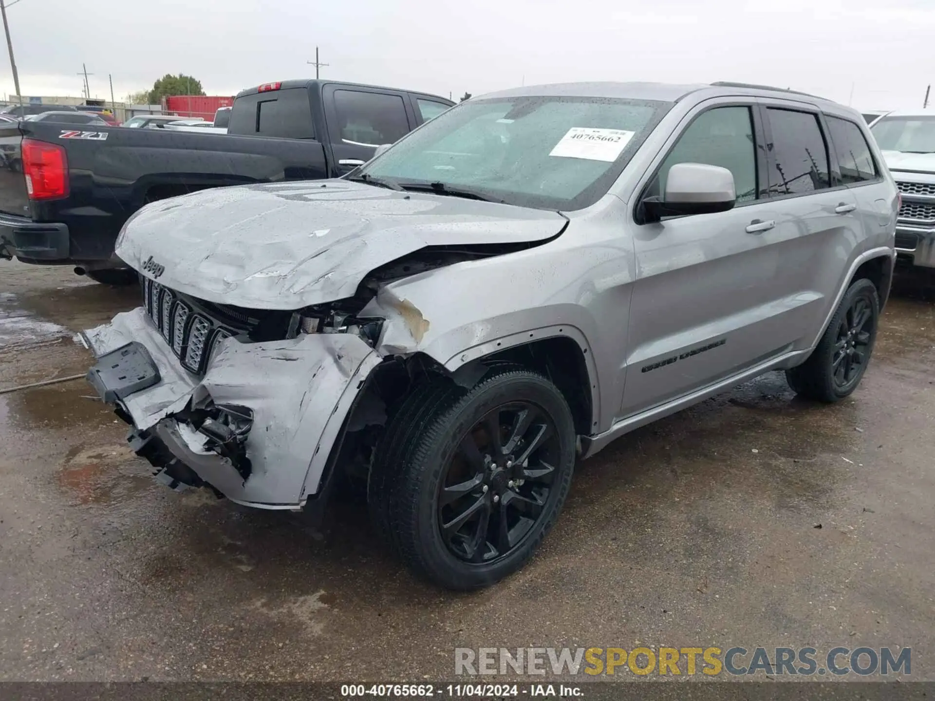 2 Photograph of a damaged car 1C4RJEAG2LC392060 JEEP GRAND CHEROKEE 2020