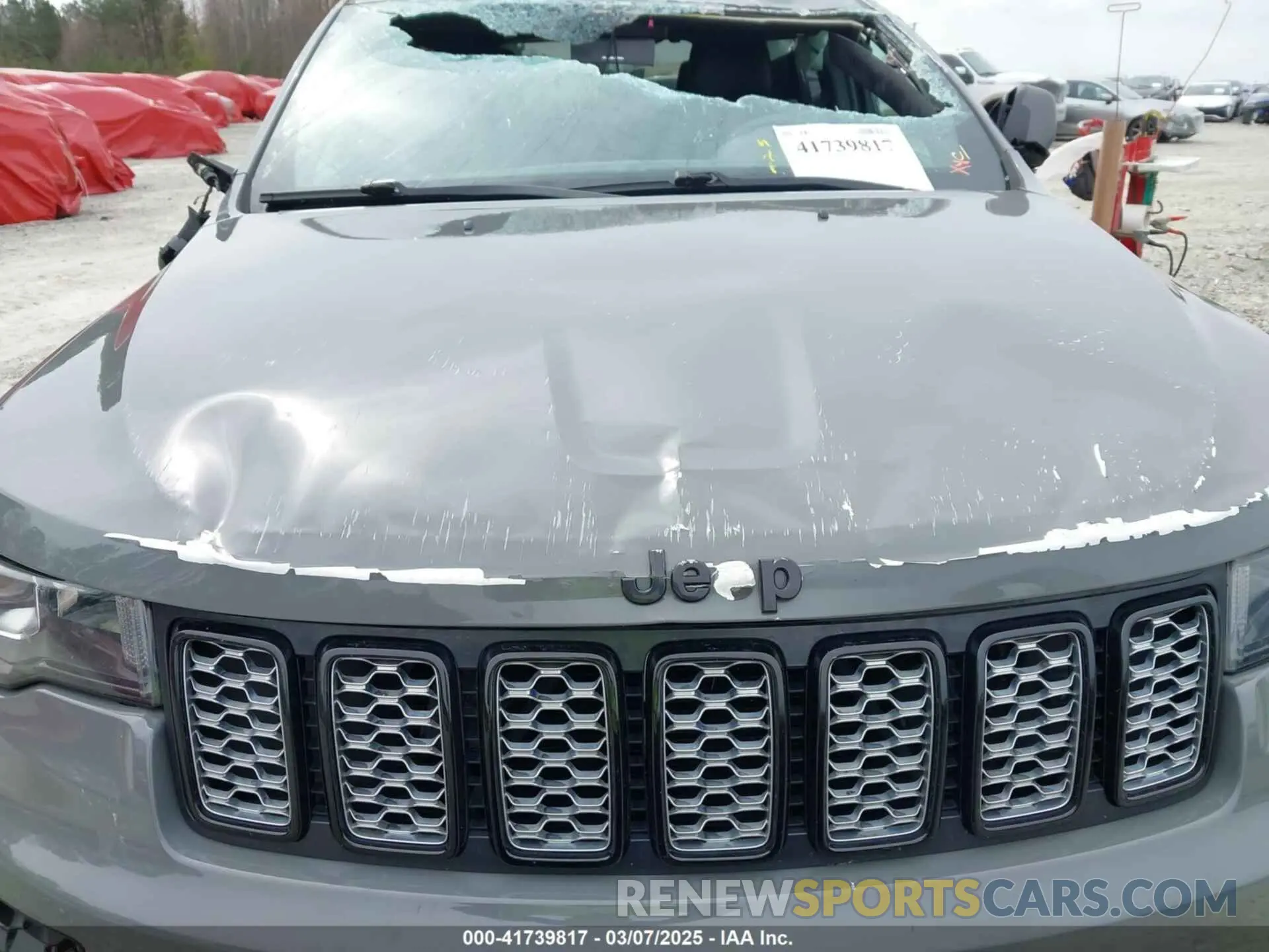 15 Photograph of a damaged car 1C4RJEAG8LC244544 JEEP GRAND CHEROKEE 2020