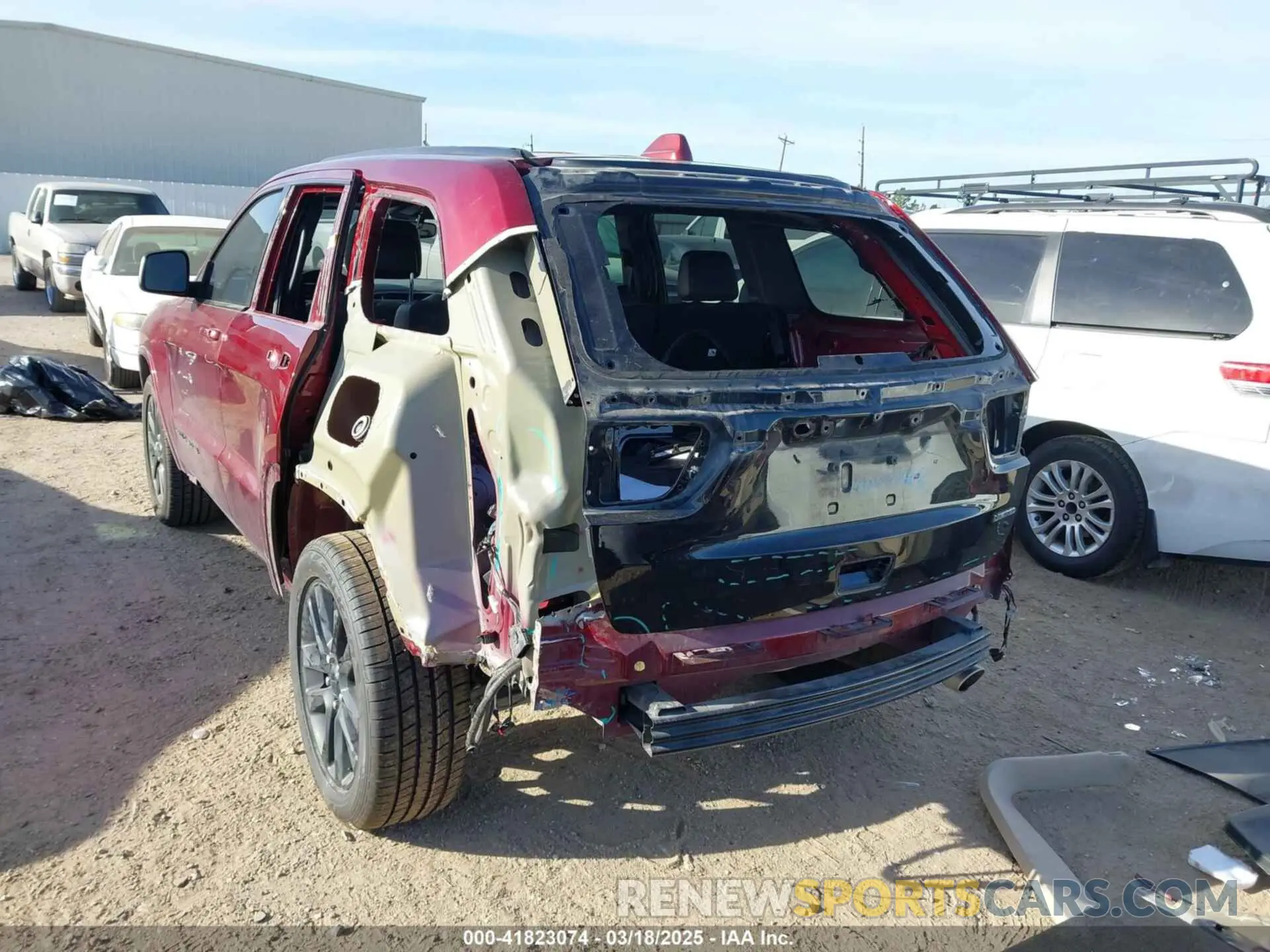 6 Photograph of a damaged car 1C4RJEAG9LC329215 JEEP GRAND CHEROKEE 2020