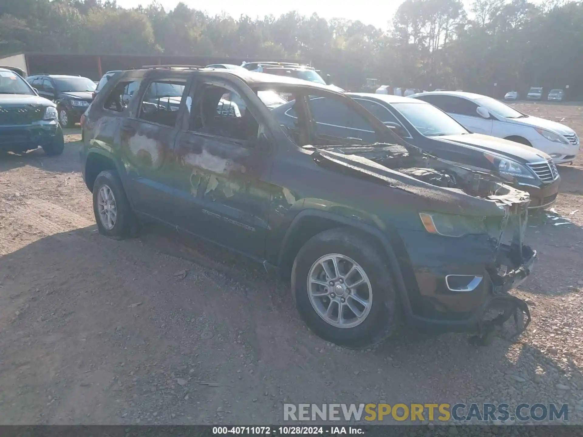 1 Photograph of a damaged car 1C4RJEAGXLC203185 JEEP GRAND CHEROKEE 2020