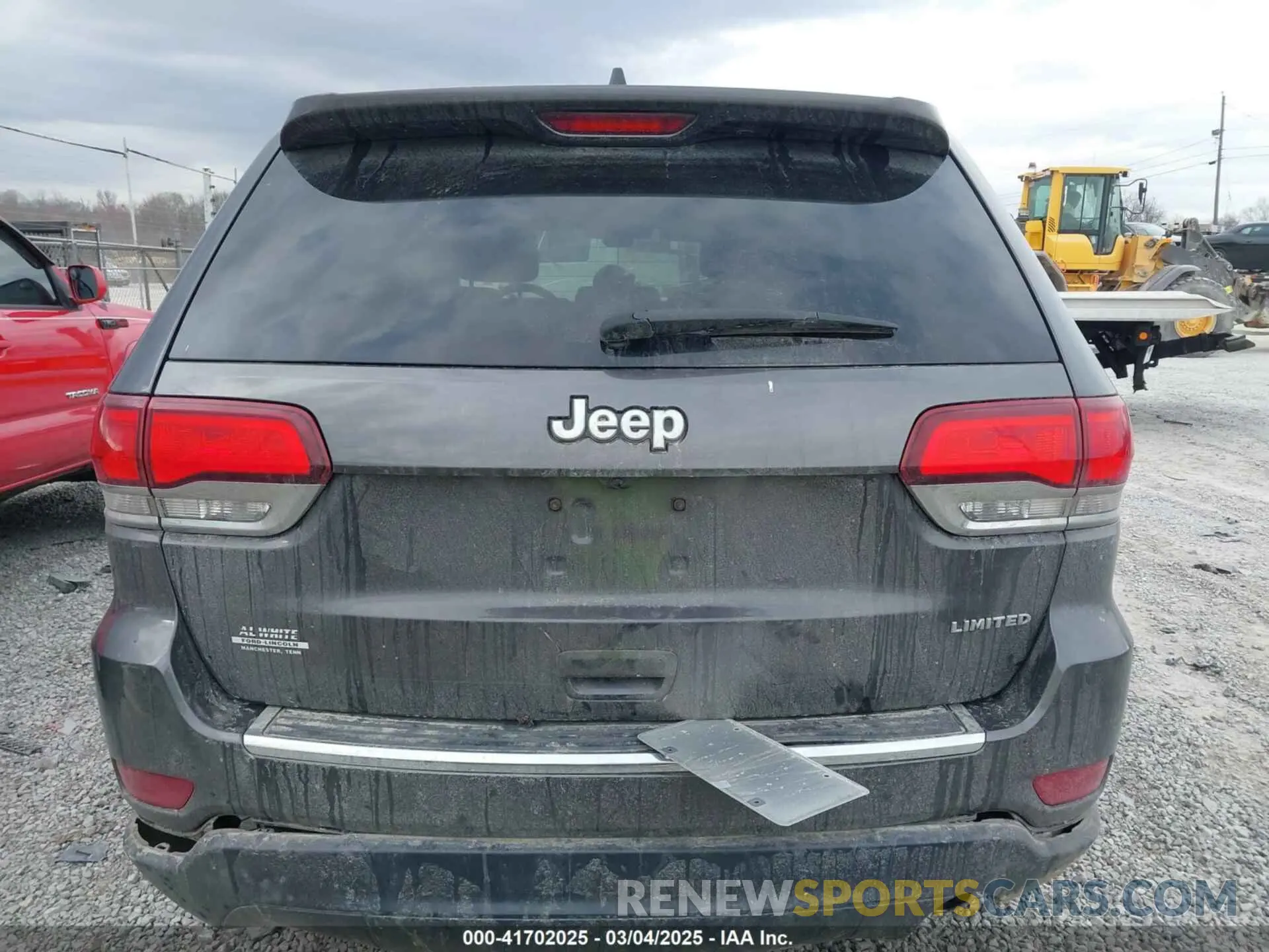 16 Photograph of a damaged car 1C4RJEBG8LC348093 JEEP GRAND CHEROKEE 2020