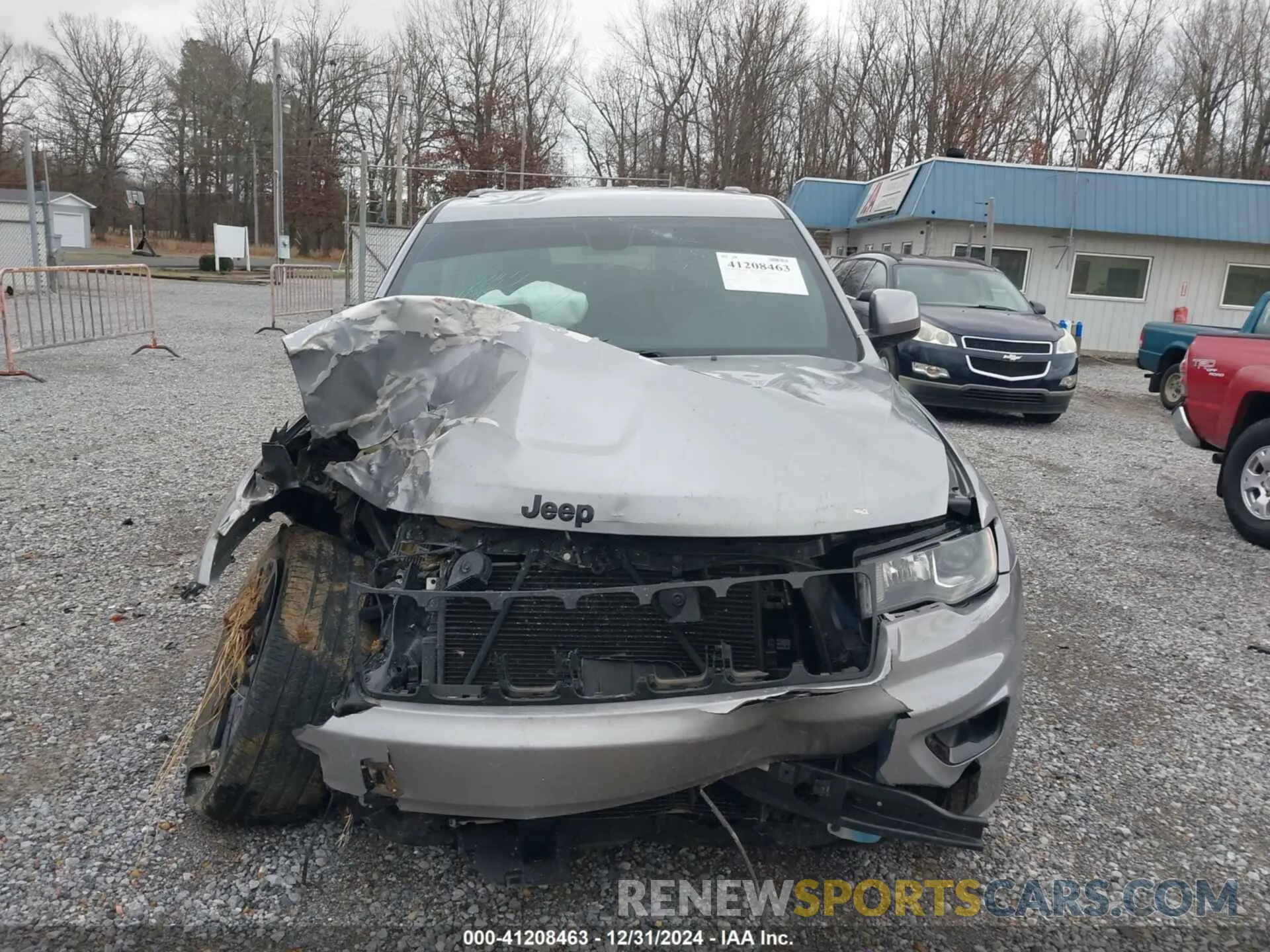 11 Photograph of a damaged car 1C4RJFAG0LC170722 JEEP GRAND CHEROKEE 2020