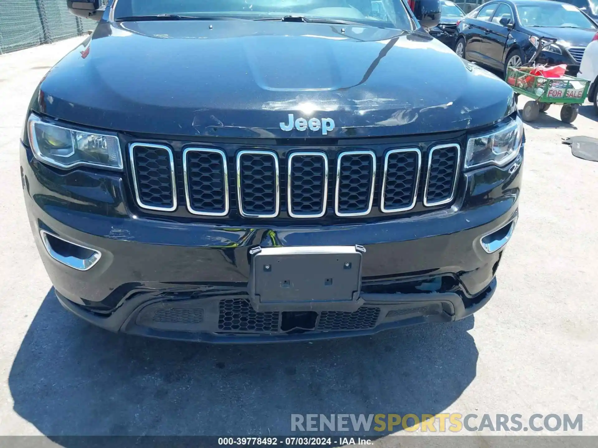 6 Photograph of a damaged car 1C4RJFAG0LC177346 JEEP GRAND CHEROKEE 2020