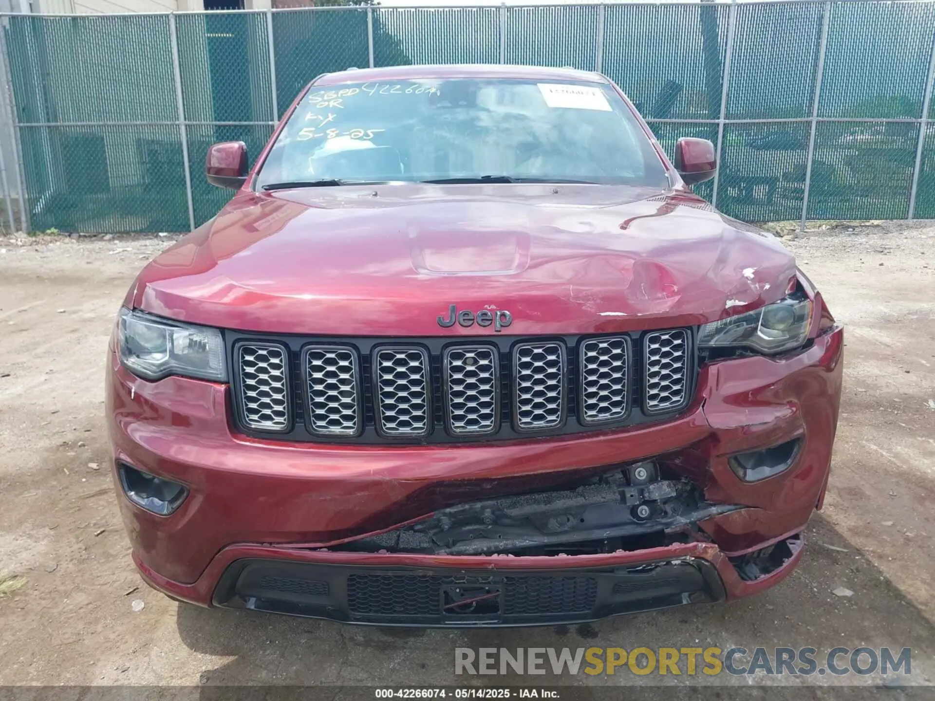 12 Photograph of a damaged car 1C4RJFAG0LC210474 JEEP GRAND CHEROKEE 2020