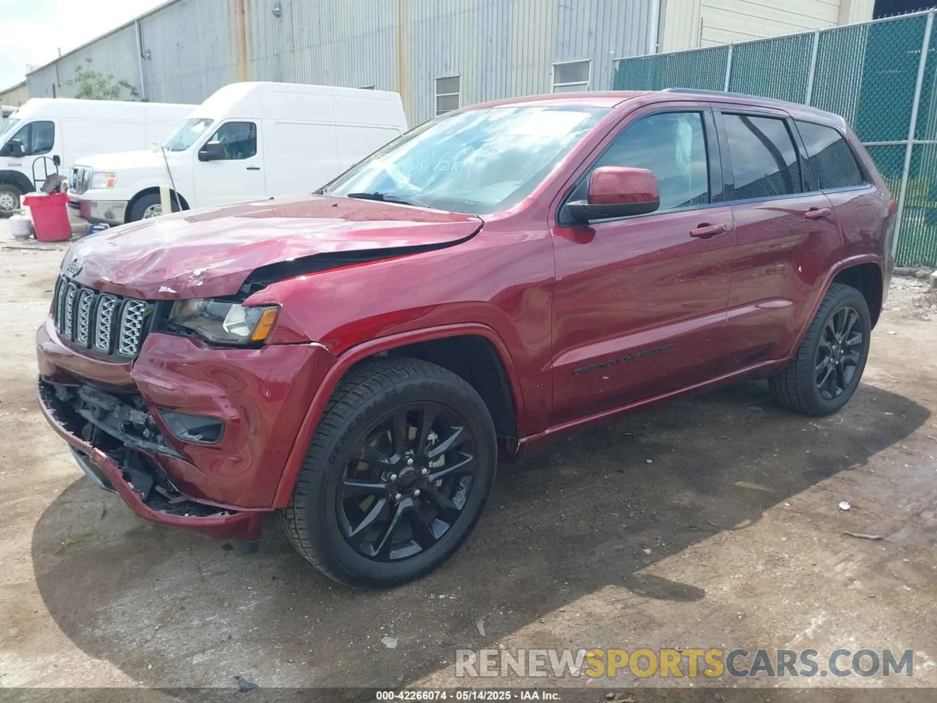 2 Photograph of a damaged car 1C4RJFAG0LC210474 JEEP GRAND CHEROKEE 2020