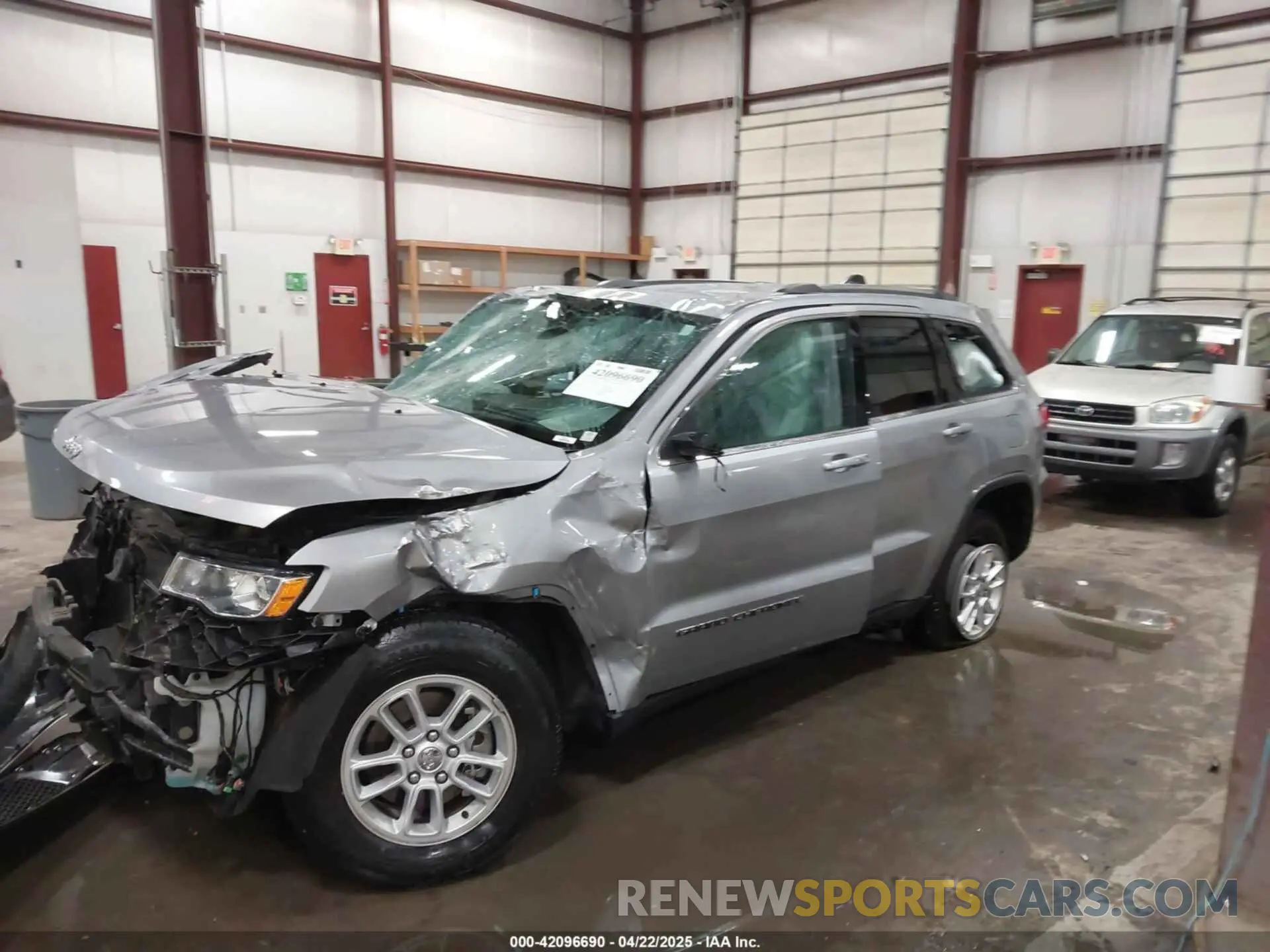 2 Photograph of a damaged car 1C4RJFAG1LC185097 JEEP GRAND CHEROKEE 2020