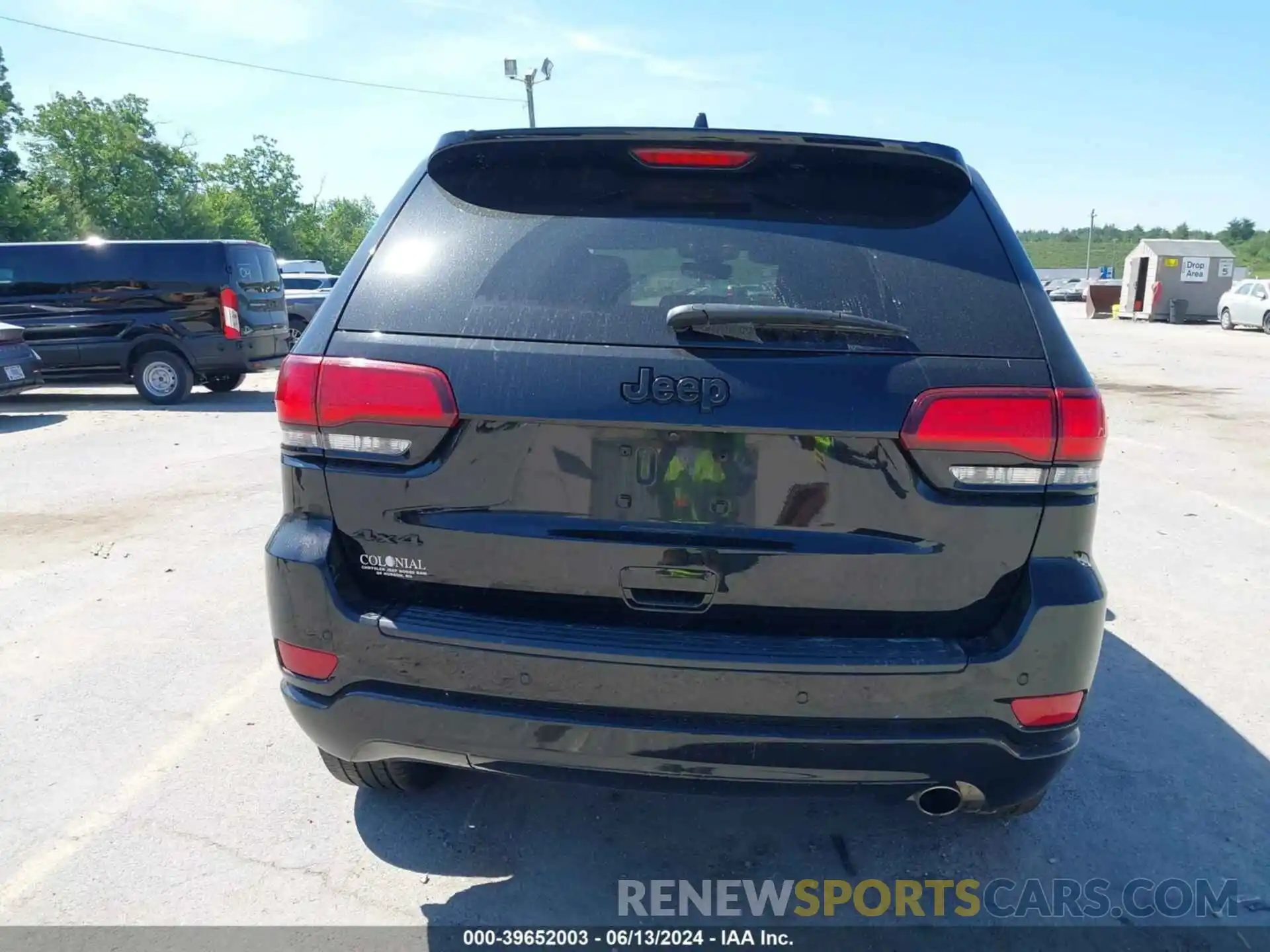 16 Photograph of a damaged car 1C4RJFAG1LC445191 JEEP GRAND CHEROKEE 2020