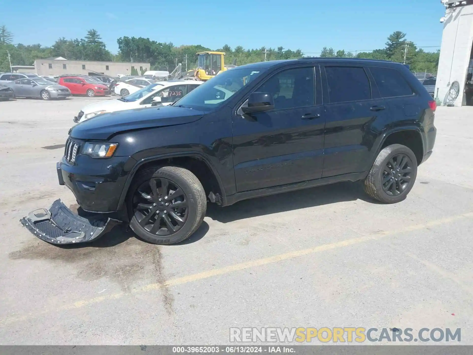 2 Photograph of a damaged car 1C4RJFAG1LC445191 JEEP GRAND CHEROKEE 2020