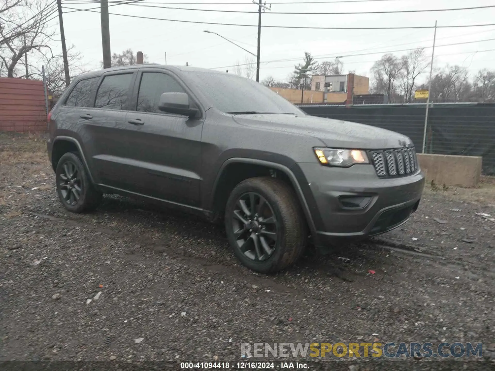 1 Photograph of a damaged car 1C4RJFAG4LC267681 JEEP GRAND CHEROKEE 2020