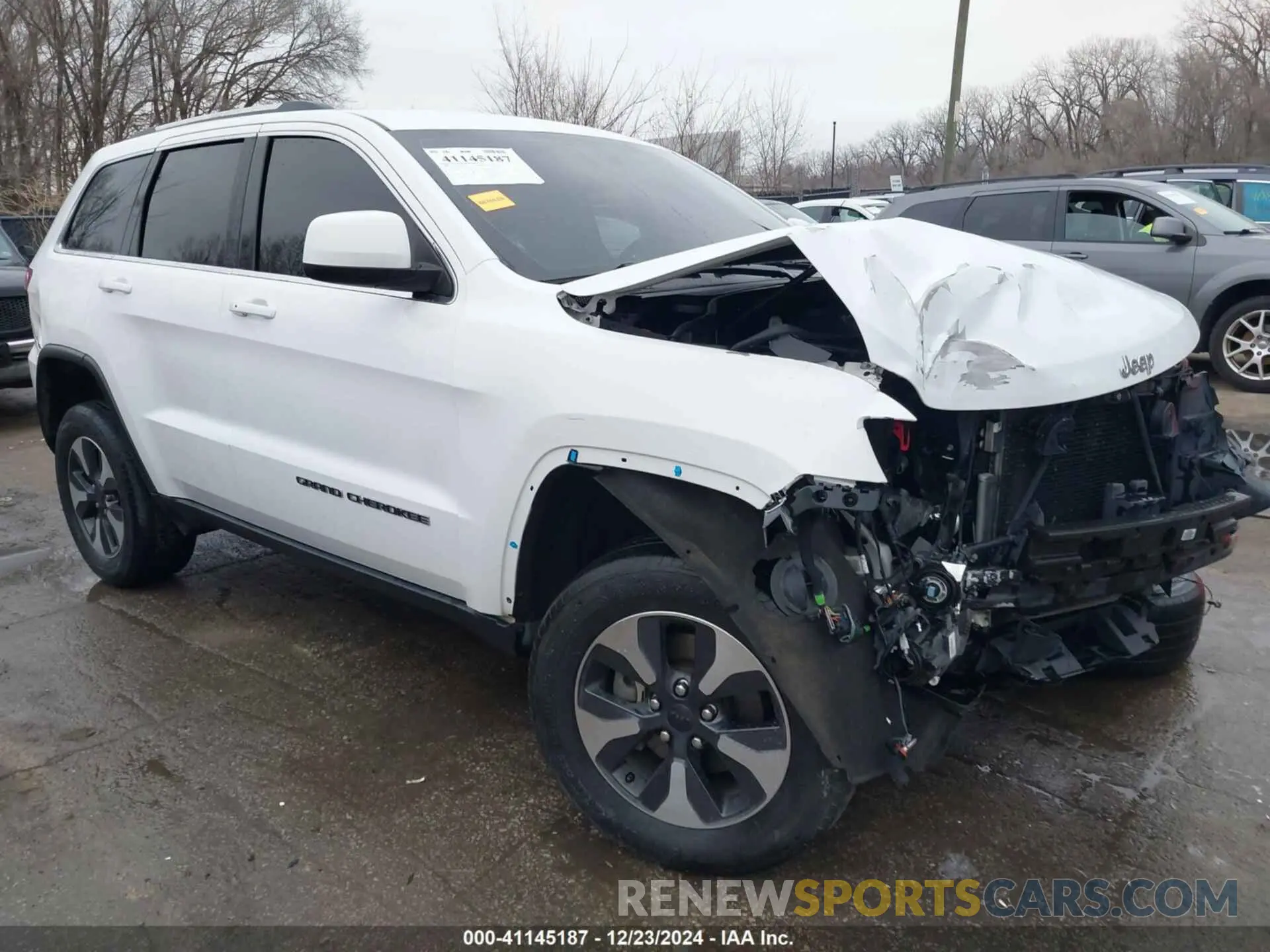 1 Photograph of a damaged car 1C4RJFAG4LC368462 JEEP GRAND CHEROKEE 2020