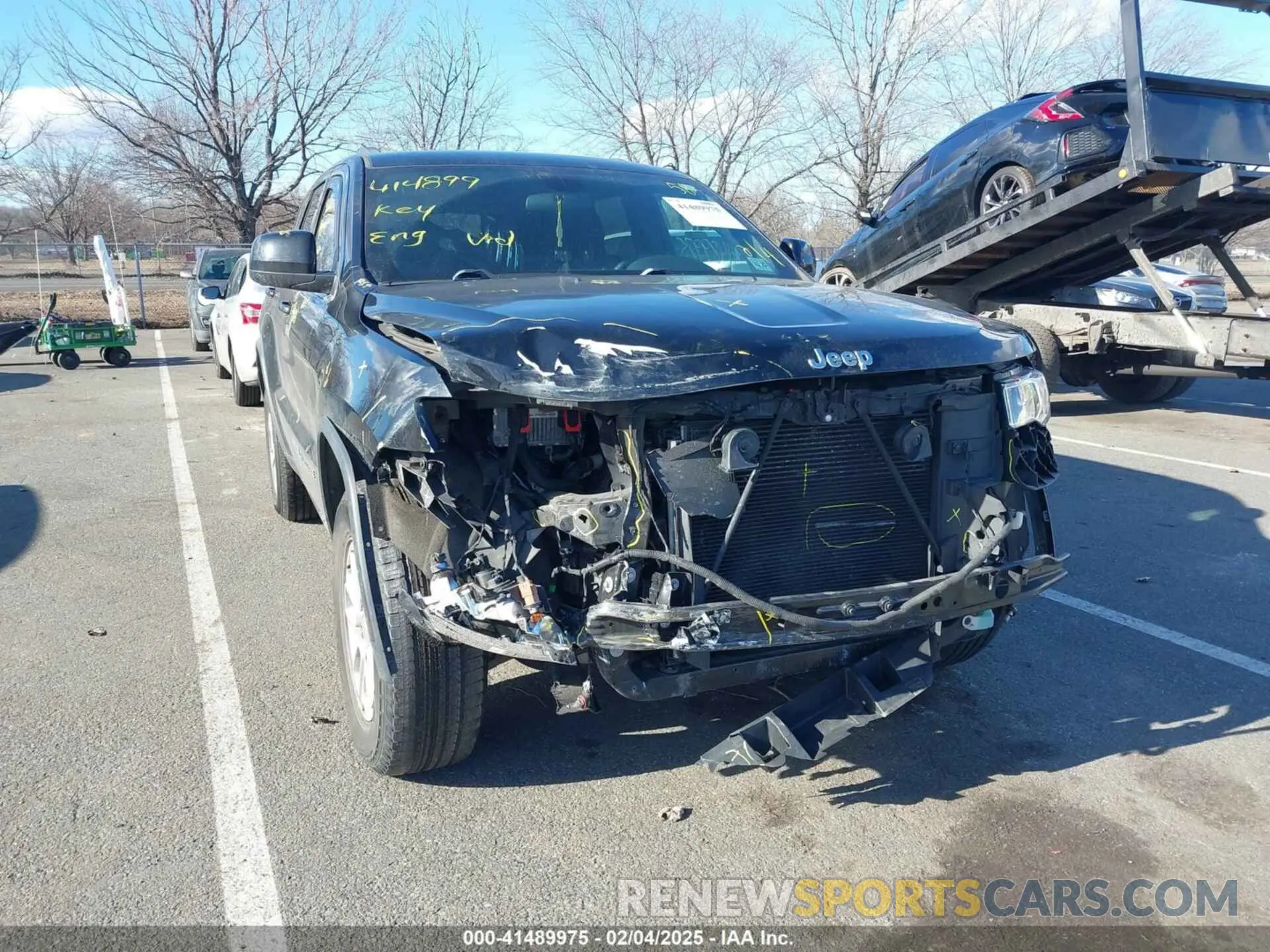 6 Photograph of a damaged car 1C4RJFAG5LC266961 JEEP GRAND CHEROKEE 2020