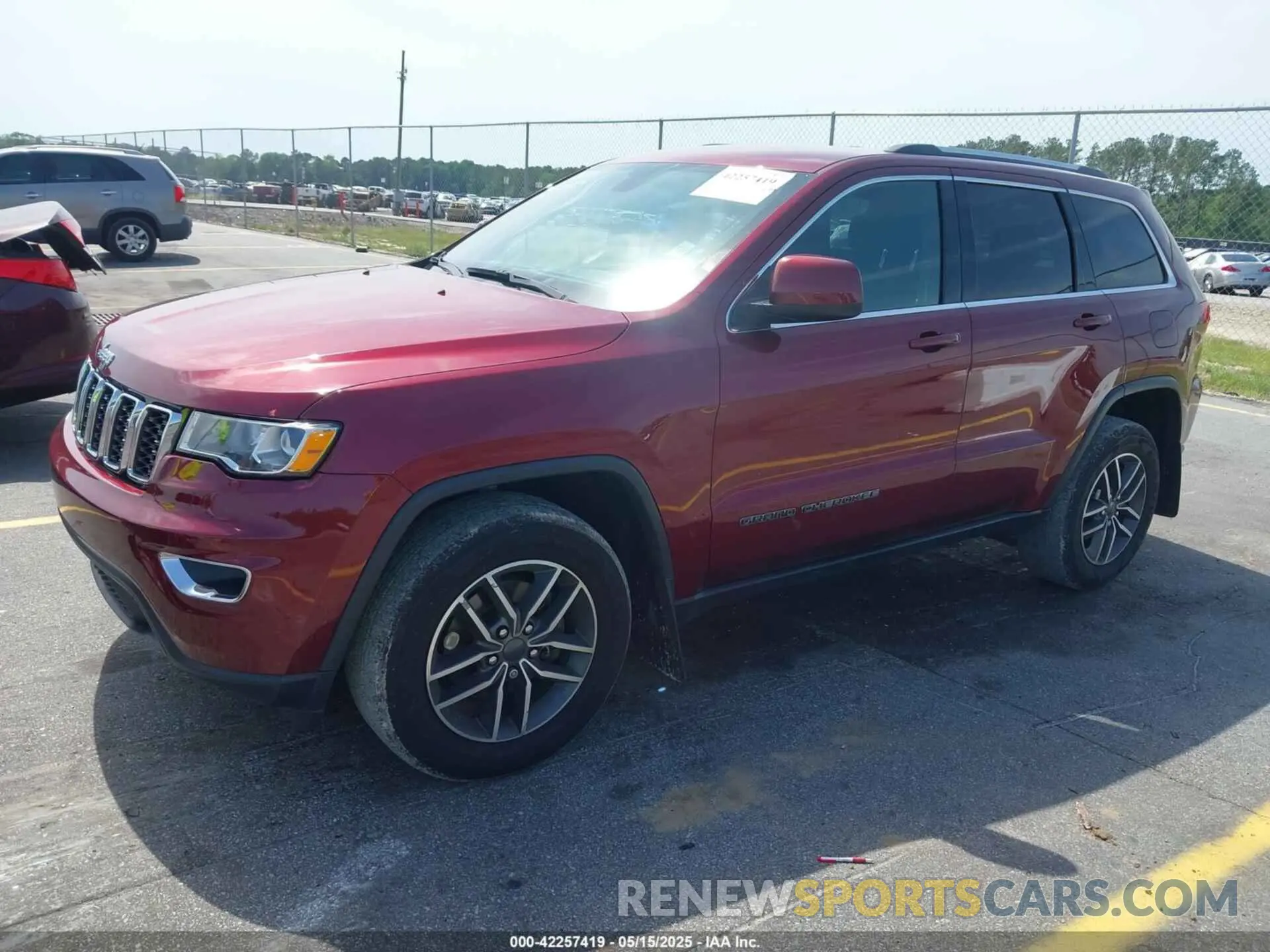 2 Photograph of a damaged car 1C4RJFAG5LC344316 JEEP GRAND CHEROKEE 2020
