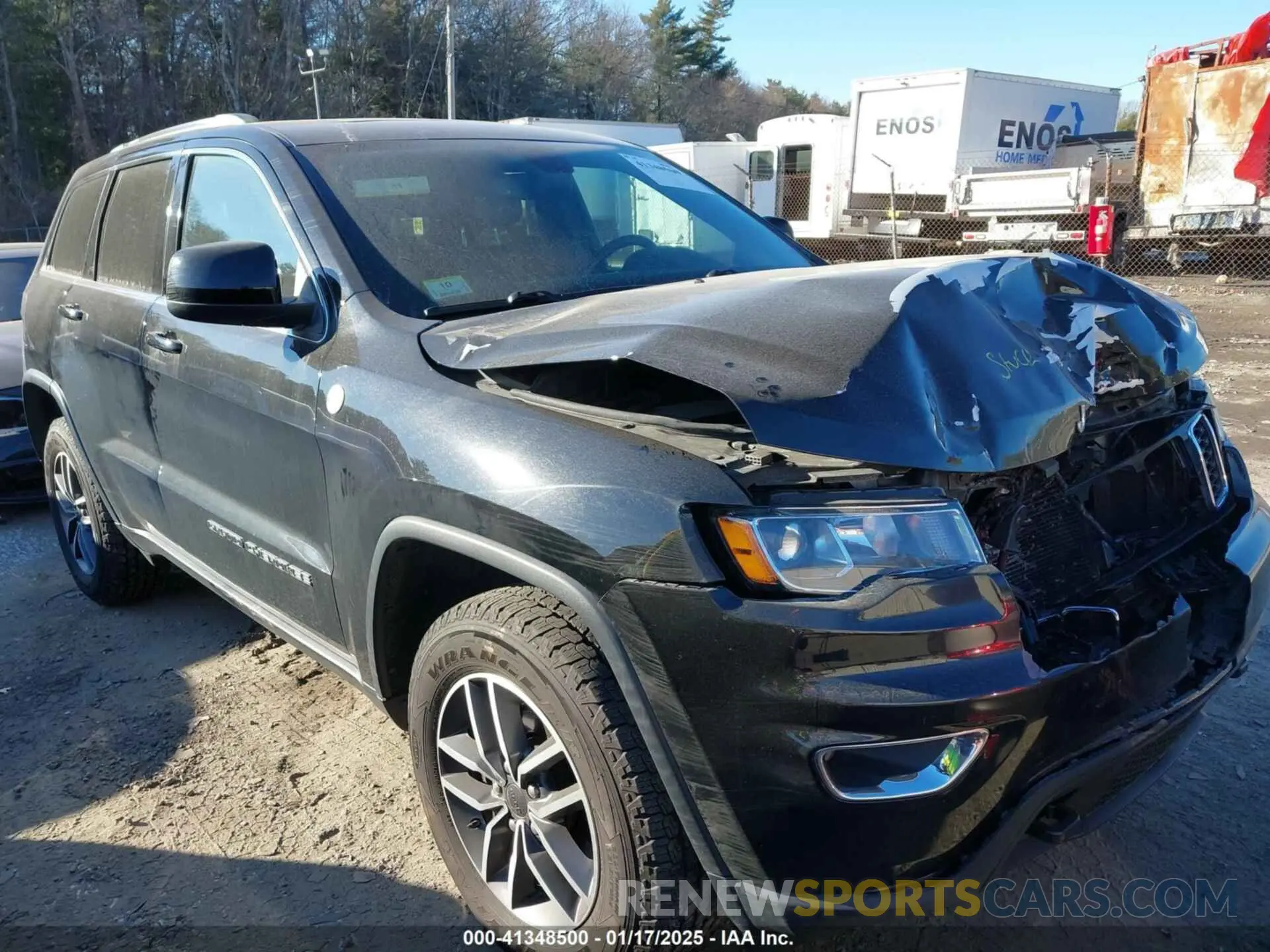 1 Photograph of a damaged car 1C4RJFAG6LC359455 JEEP GRAND CHEROKEE 2020