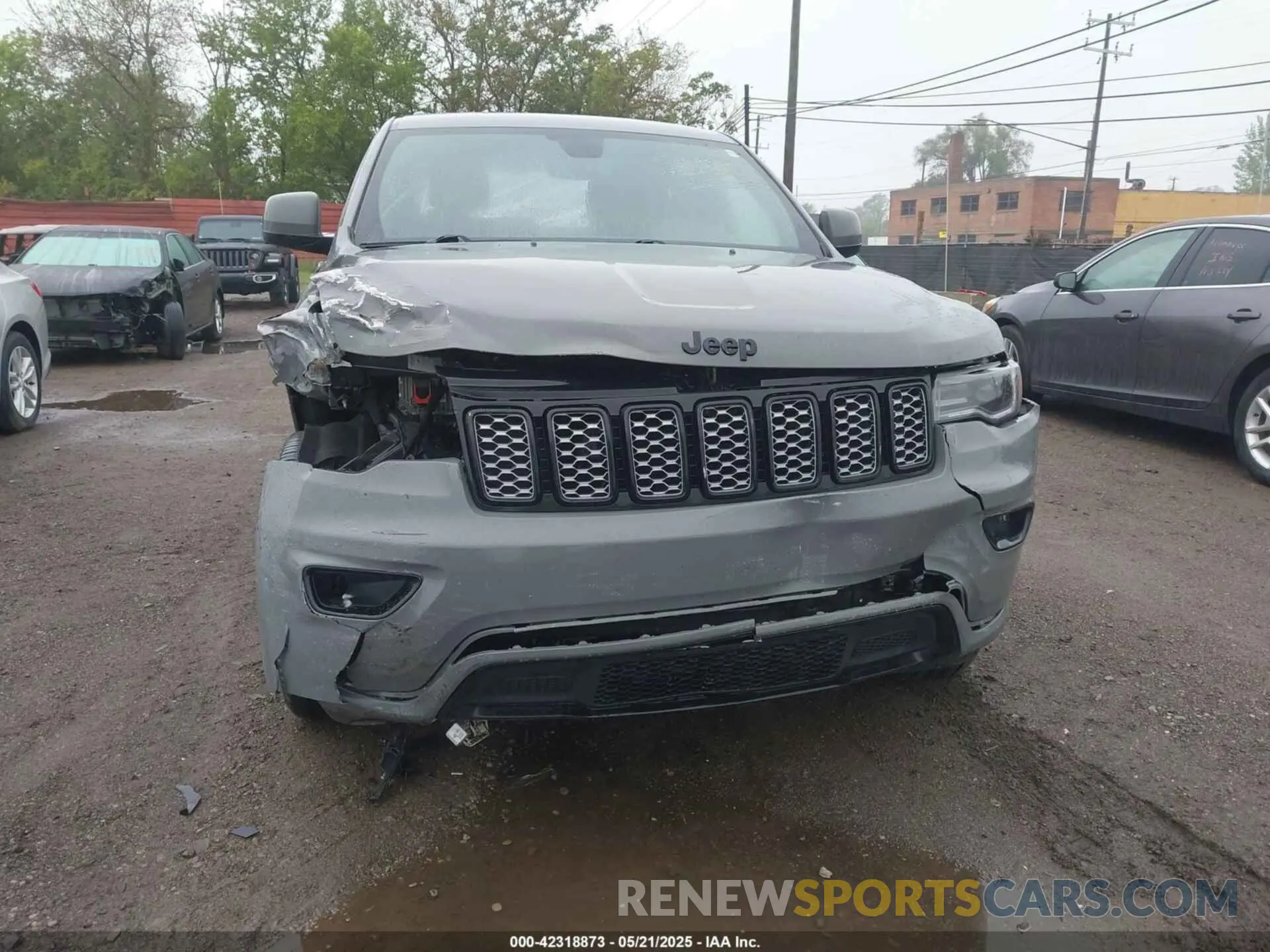 6 Photograph of a damaged car 1C4RJFAG8LC327221 JEEP GRAND CHEROKEE 2020