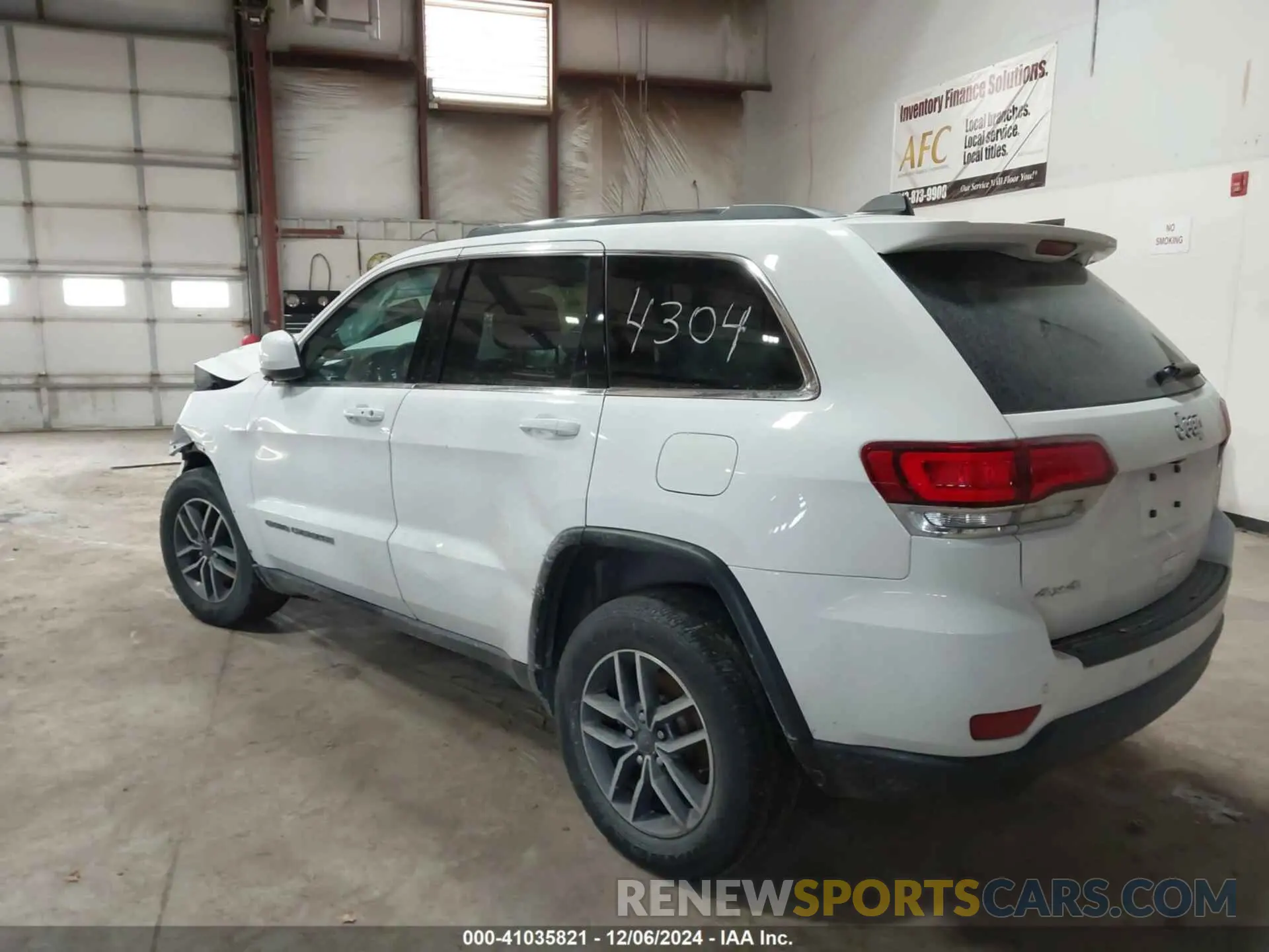 3 Photograph of a damaged car 1C4RJFAG9LC344304 JEEP GRAND CHEROKEE 2020