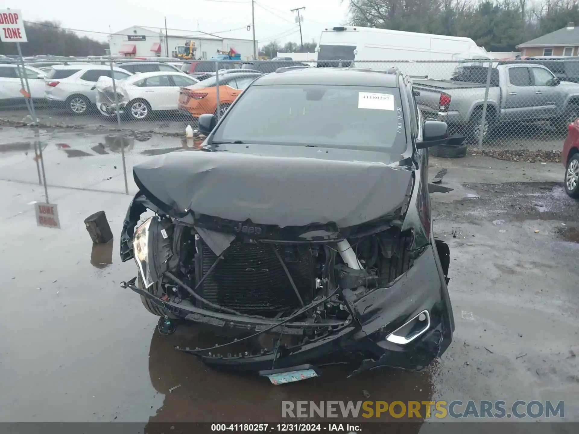 2 Photograph of a damaged car 1C4RJFAGXLC317533 JEEP GRAND CHEROKEE 2020