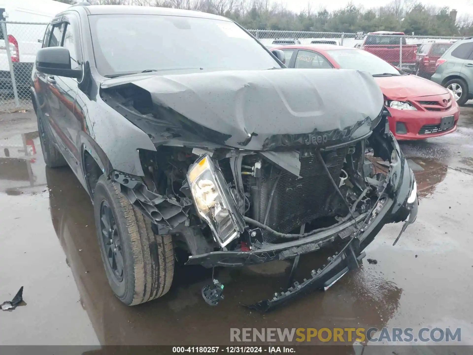 6 Photograph of a damaged car 1C4RJFAGXLC317533 JEEP GRAND CHEROKEE 2020