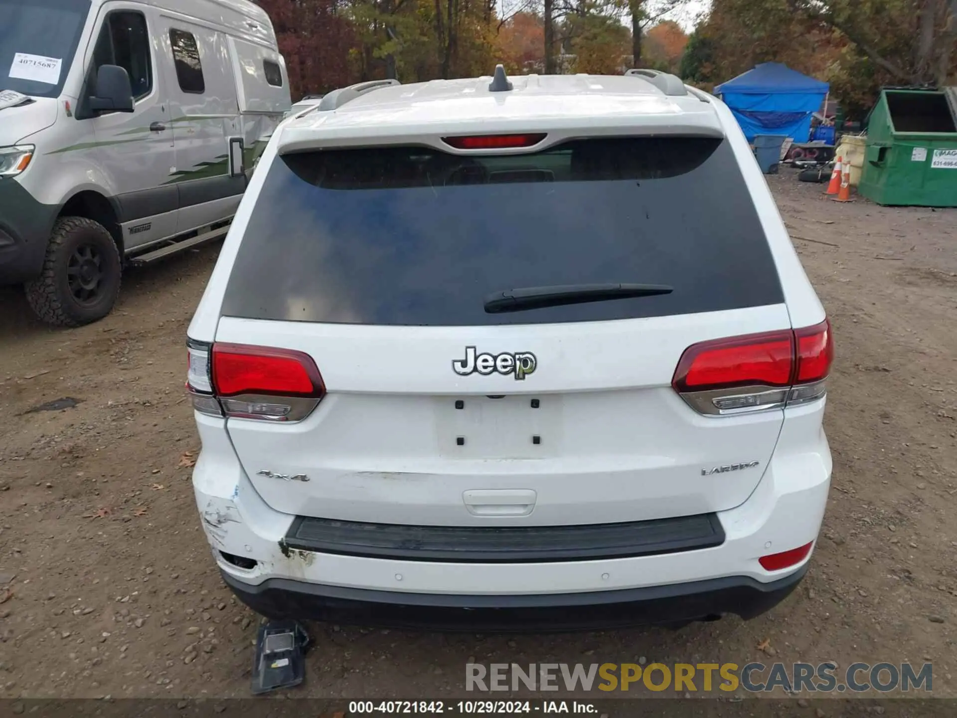 16 Photograph of a damaged car 1C4RJFAGXLC433962 JEEP GRAND CHEROKEE 2020