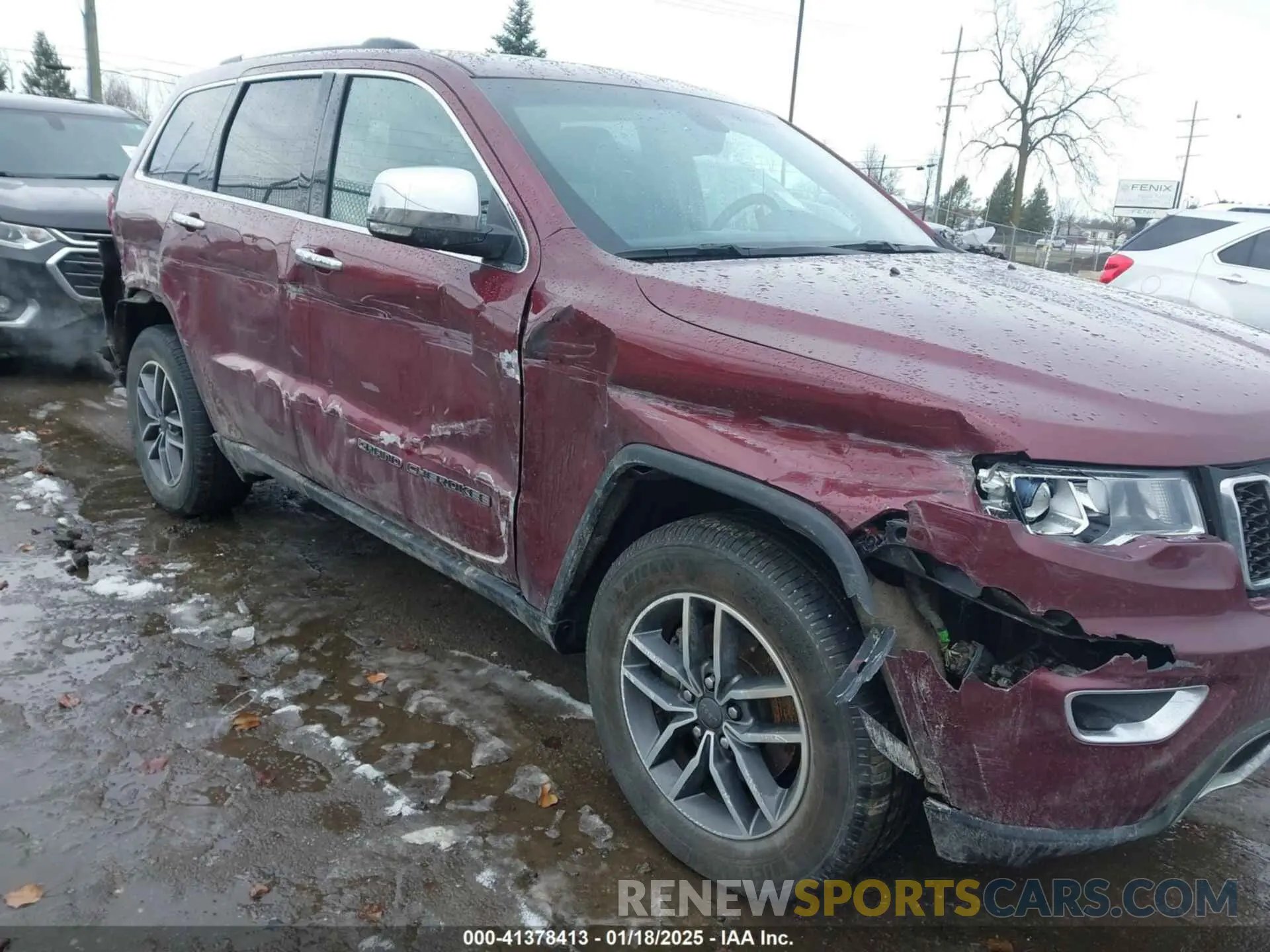 1 Photograph of a damaged car 1C4RJFBG0LC144457 JEEP GRAND CHEROKEE 2020