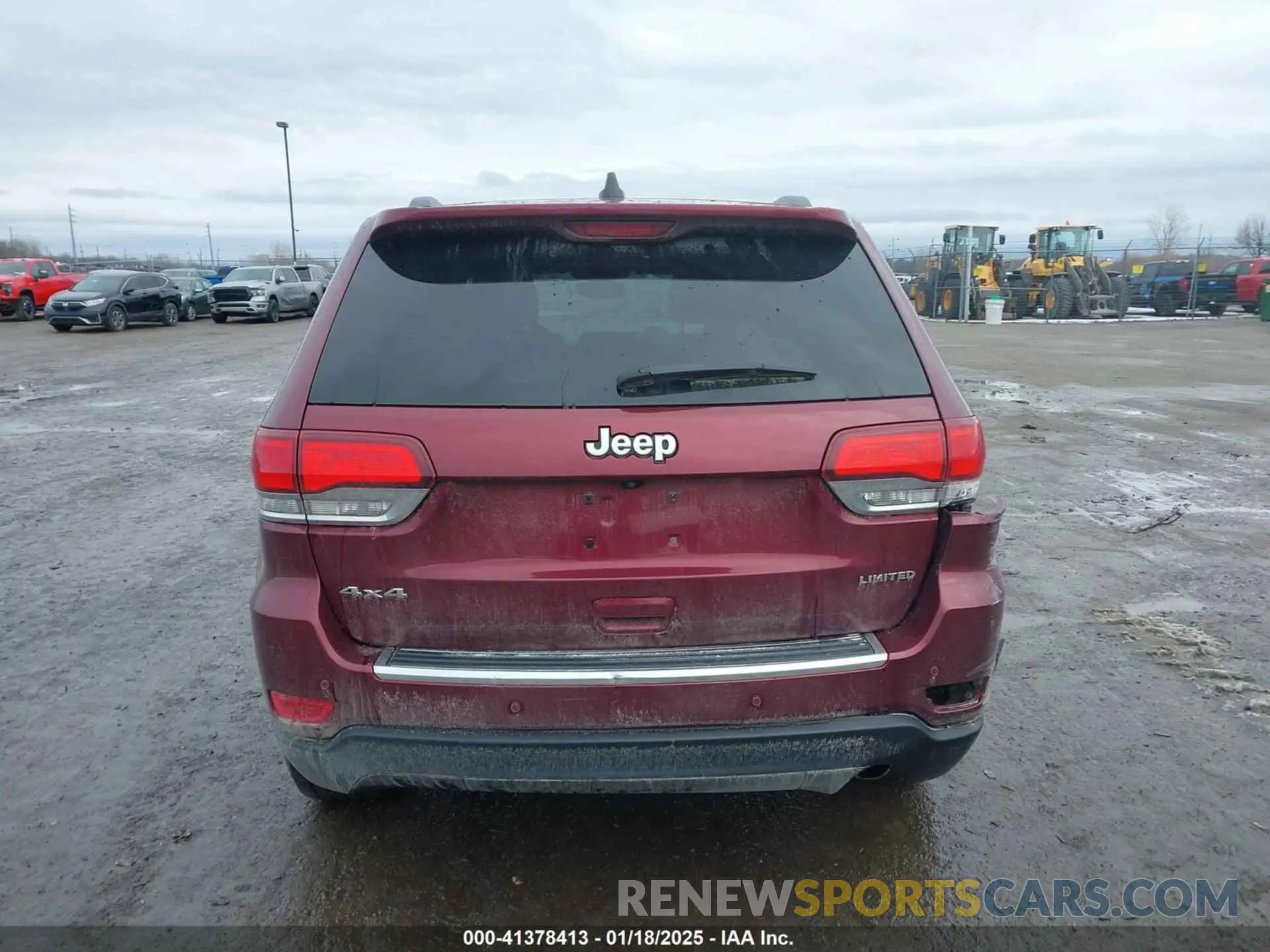 16 Photograph of a damaged car 1C4RJFBG0LC144457 JEEP GRAND CHEROKEE 2020