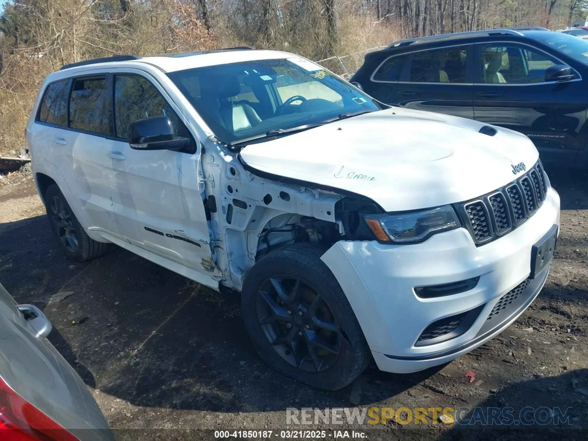 1 Photograph of a damaged car 1C4RJFBG1LC126906 JEEP GRAND CHEROKEE 2020