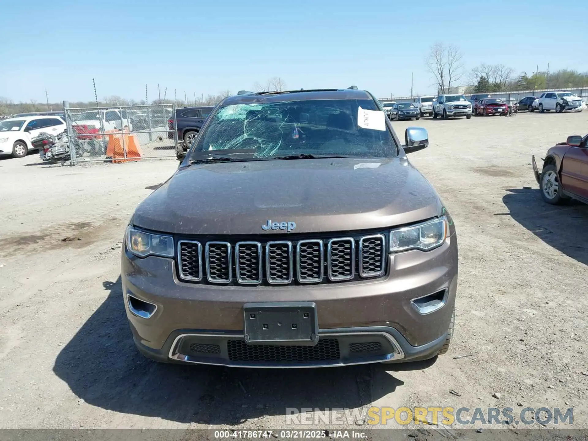 13 Photograph of a damaged car 1C4RJFBG1LC300117 JEEP GRAND CHEROKEE 2020