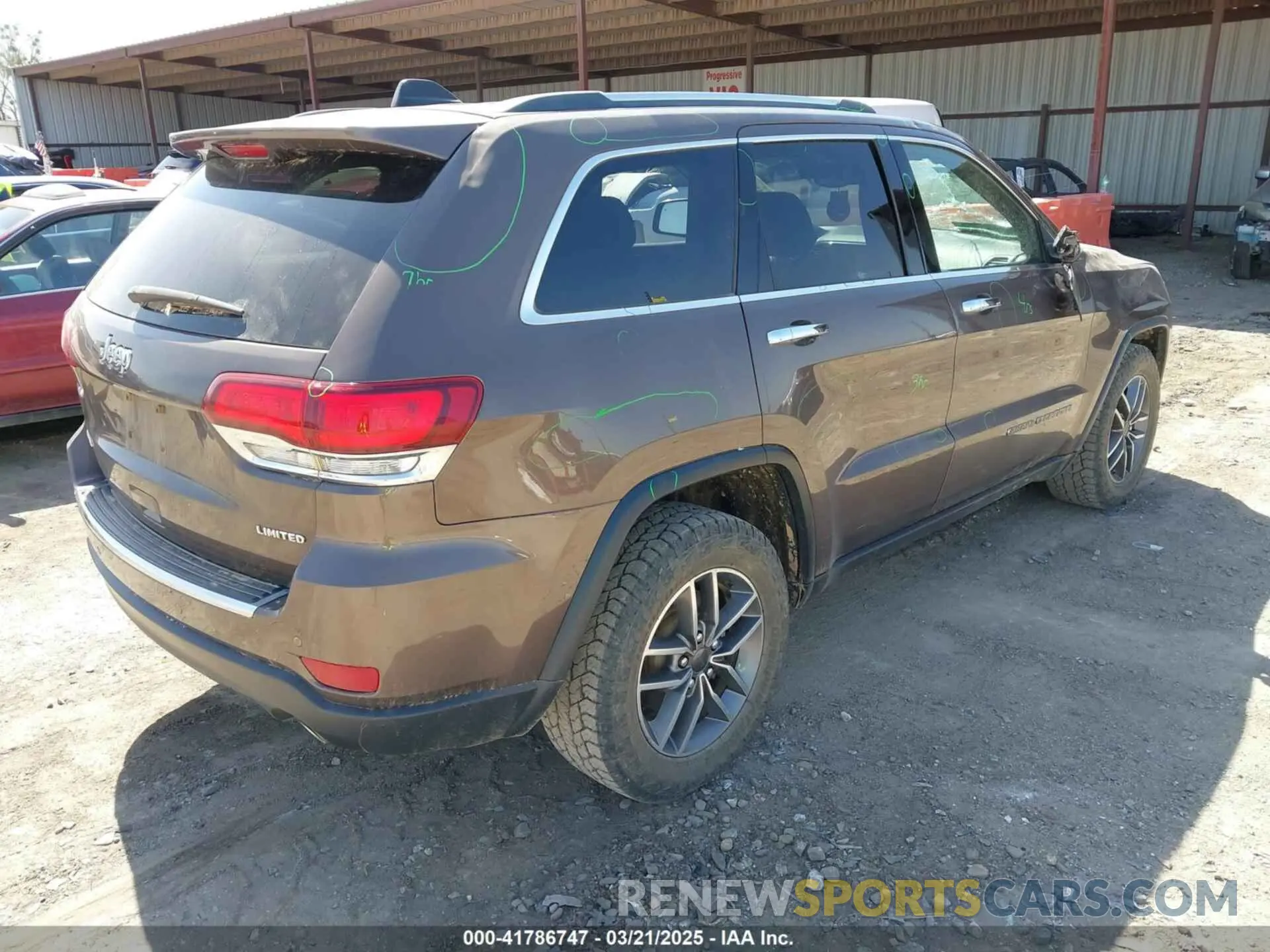 4 Photograph of a damaged car 1C4RJFBG1LC300117 JEEP GRAND CHEROKEE 2020