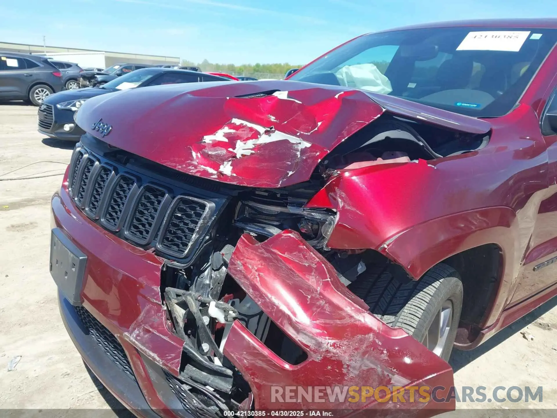 6 Photograph of a damaged car 1C4RJFBG2LC149384 JEEP GRAND CHEROKEE 2020