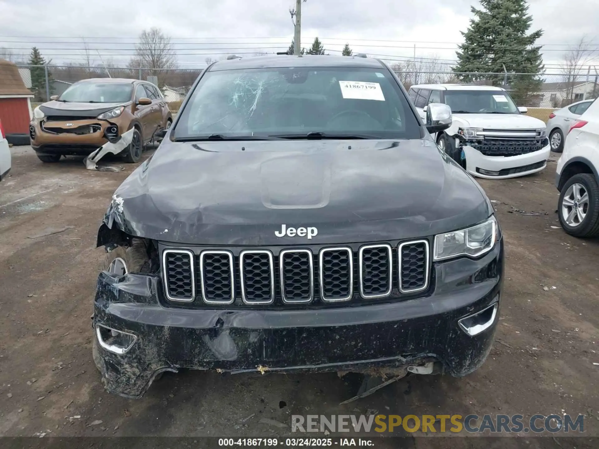 12 Photograph of a damaged car 1C4RJFBG2LC390135 JEEP GRAND CHEROKEE 2020